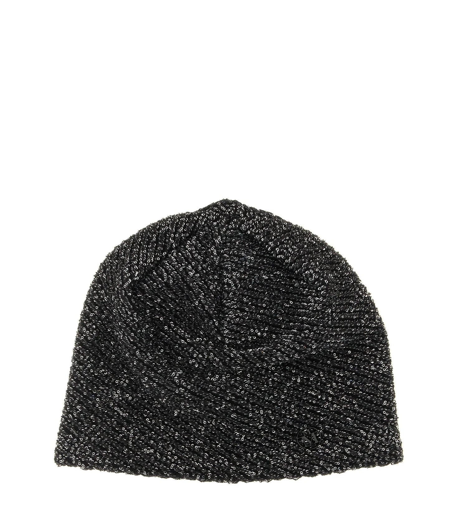 Maison Michel Beanie in black, Wool