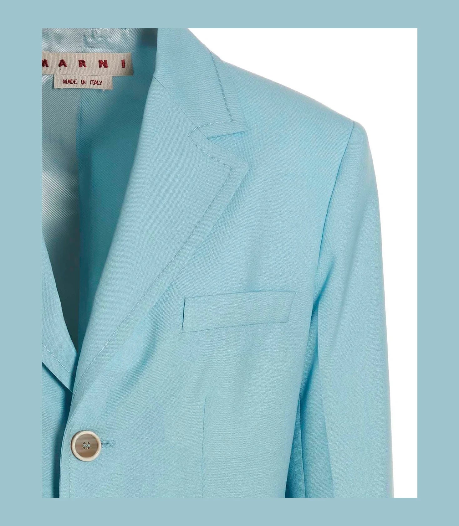 Marni Blazer in blue, Virgin Wool โ view 3