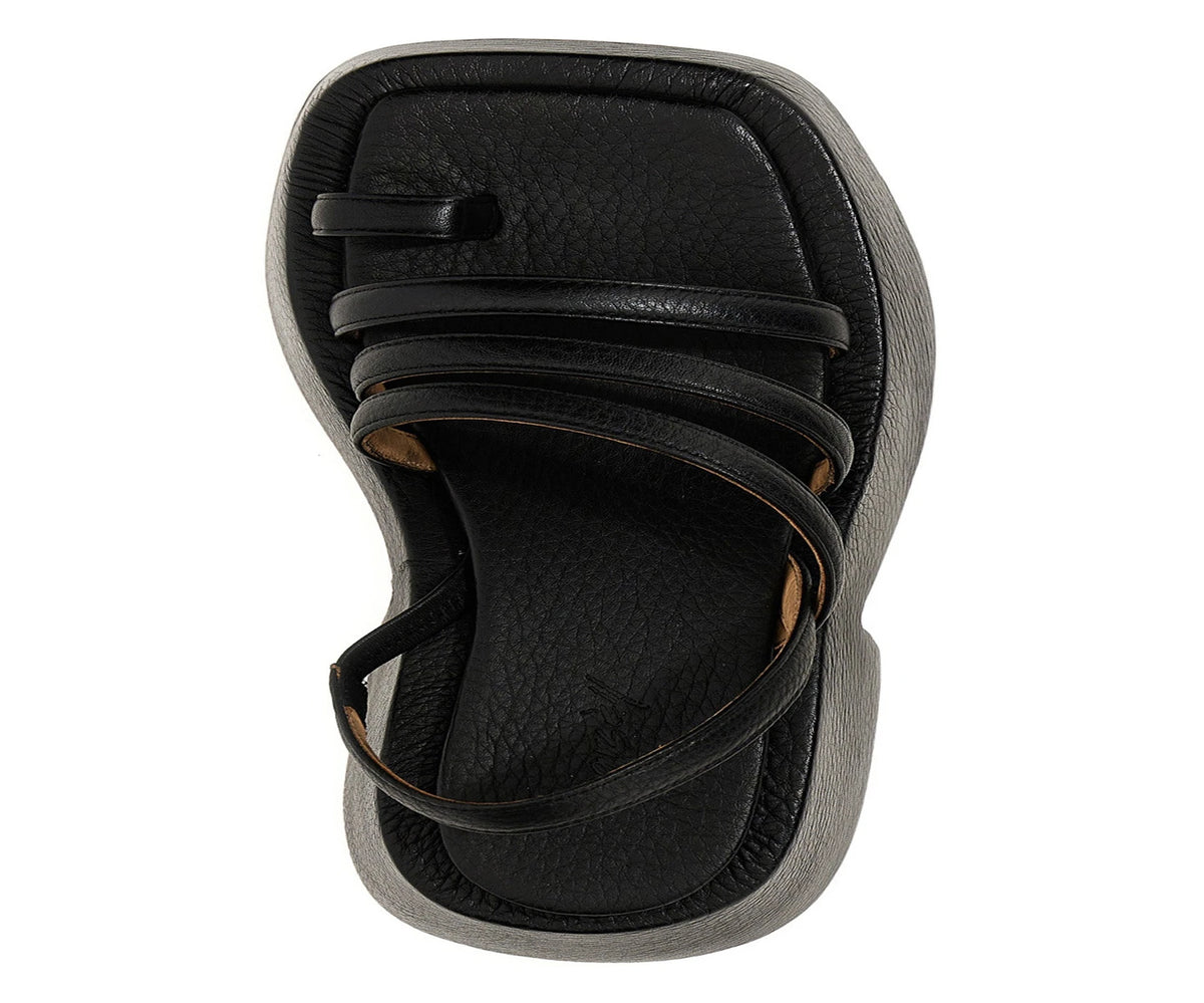 Marsell Sandals in black, Calf Leather — view 3