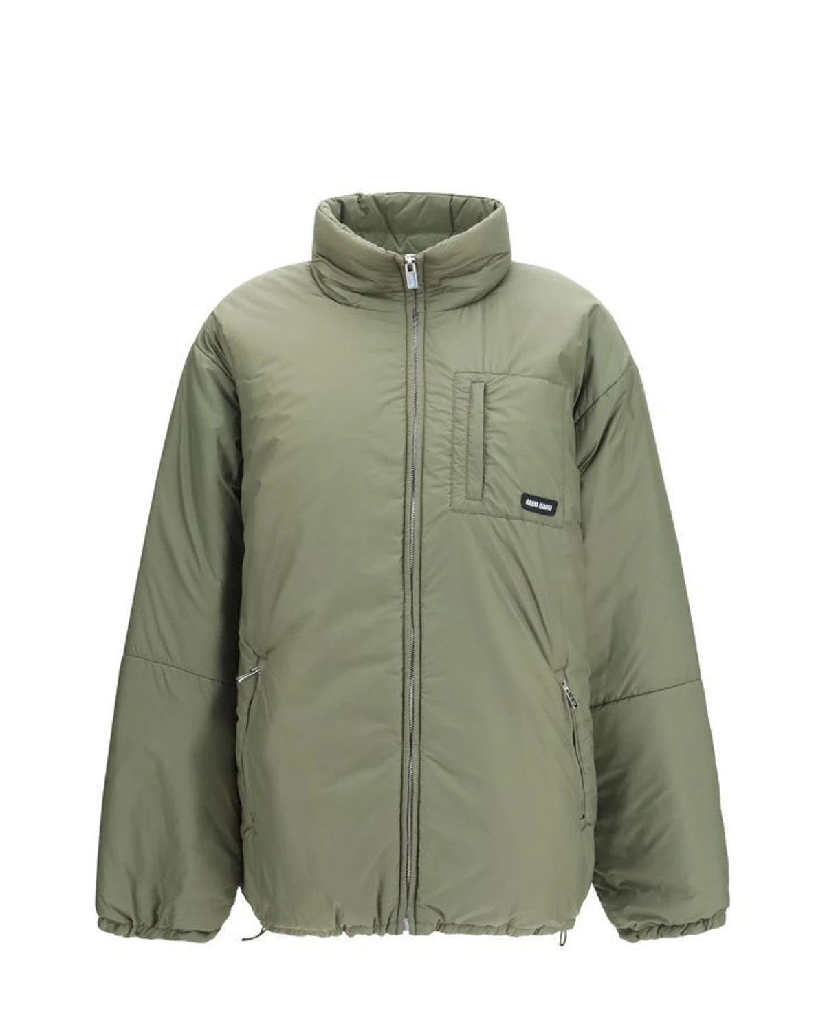 Miu Miu Puffer Jacket in green