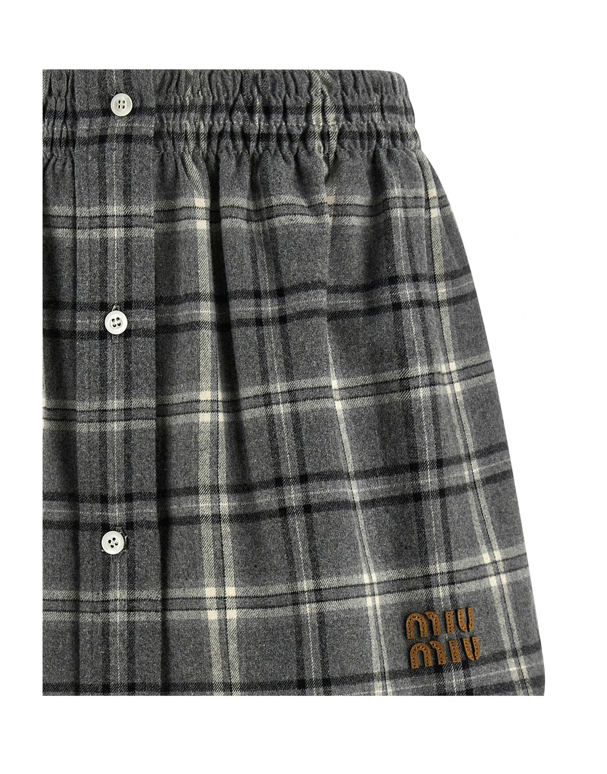 Miu Miu Skirt in gray — view 3