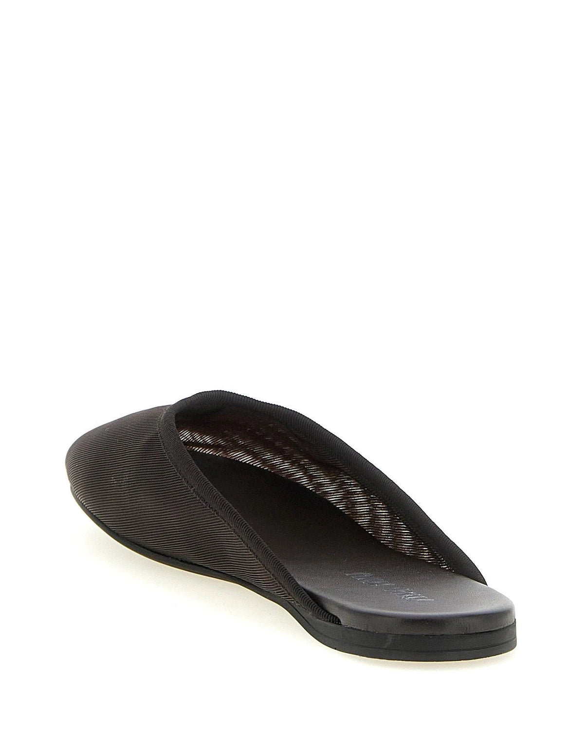 Miu Miu Slippers in black, Recycled Polyester — view 3
