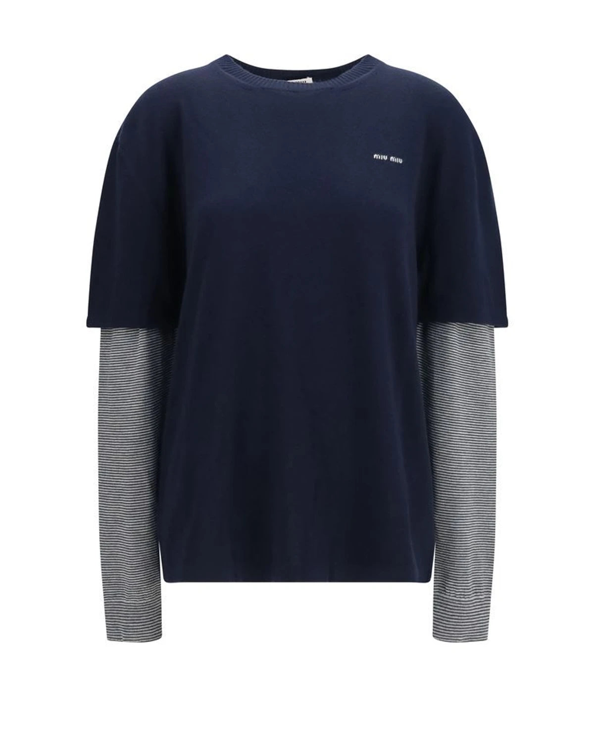 Miu Miu Sweater in blue, Merino Wool