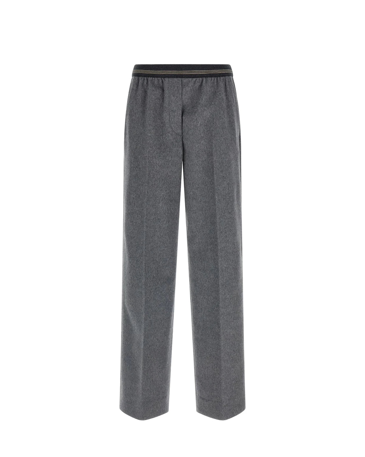 Miu Miu Trouser in gray, Virgin Wool