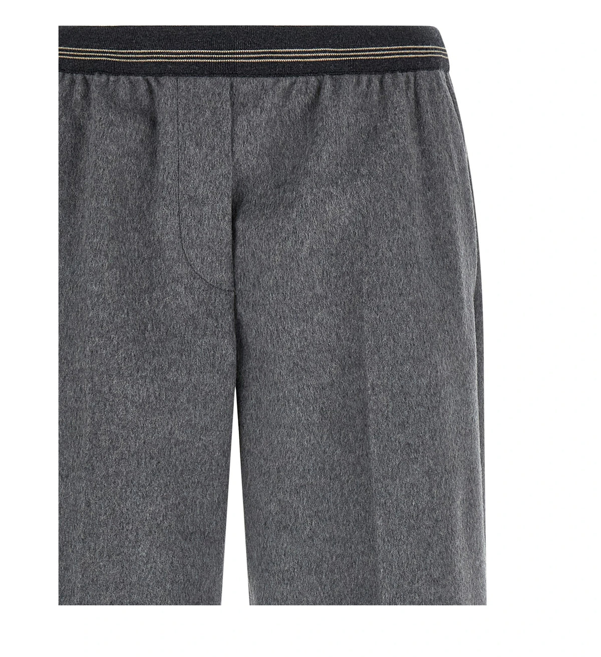 Miu Miu Trouser in gray, Virgin Wool — view 3