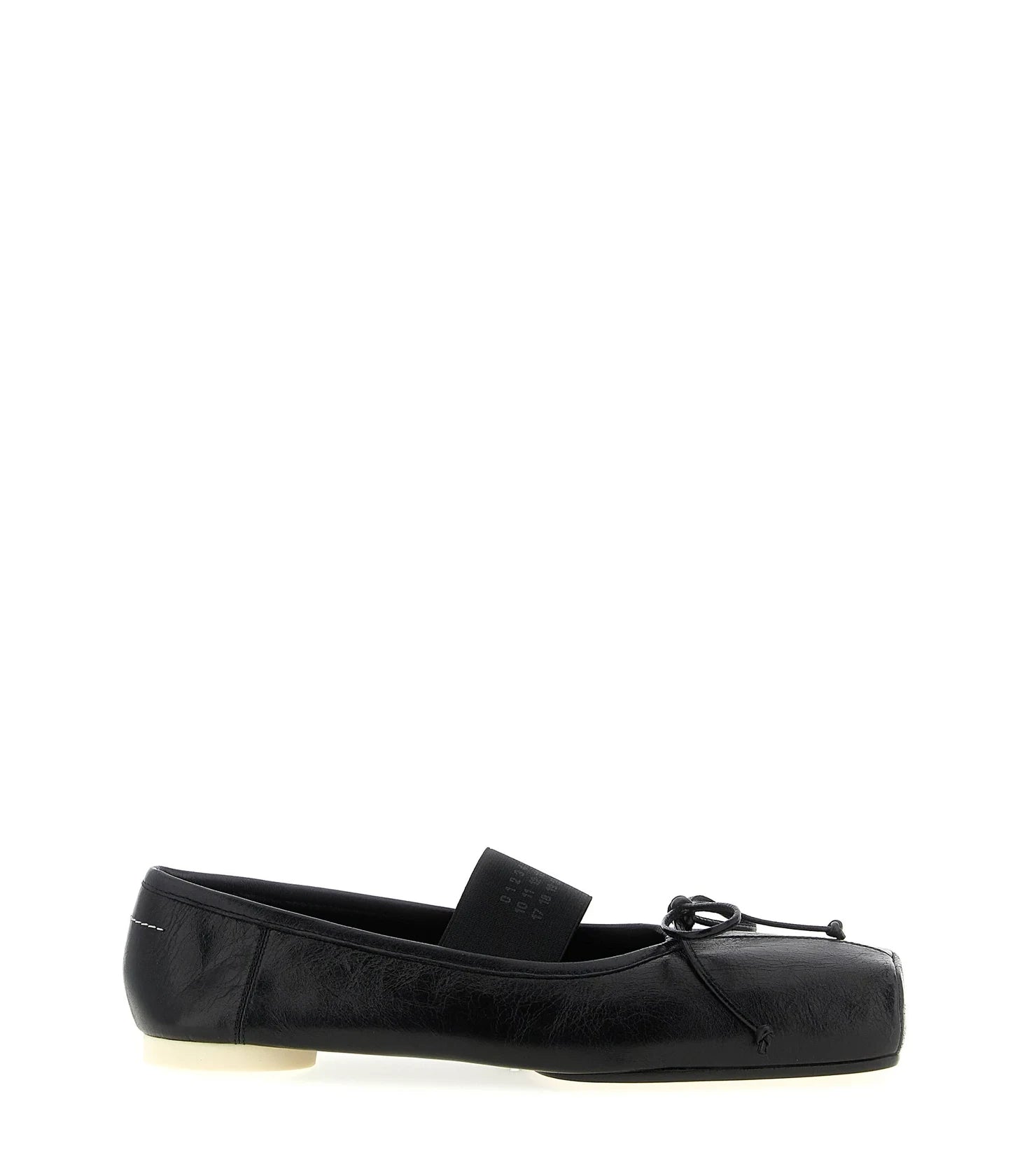 MM6 Maison Margiela Black Ballet Flats