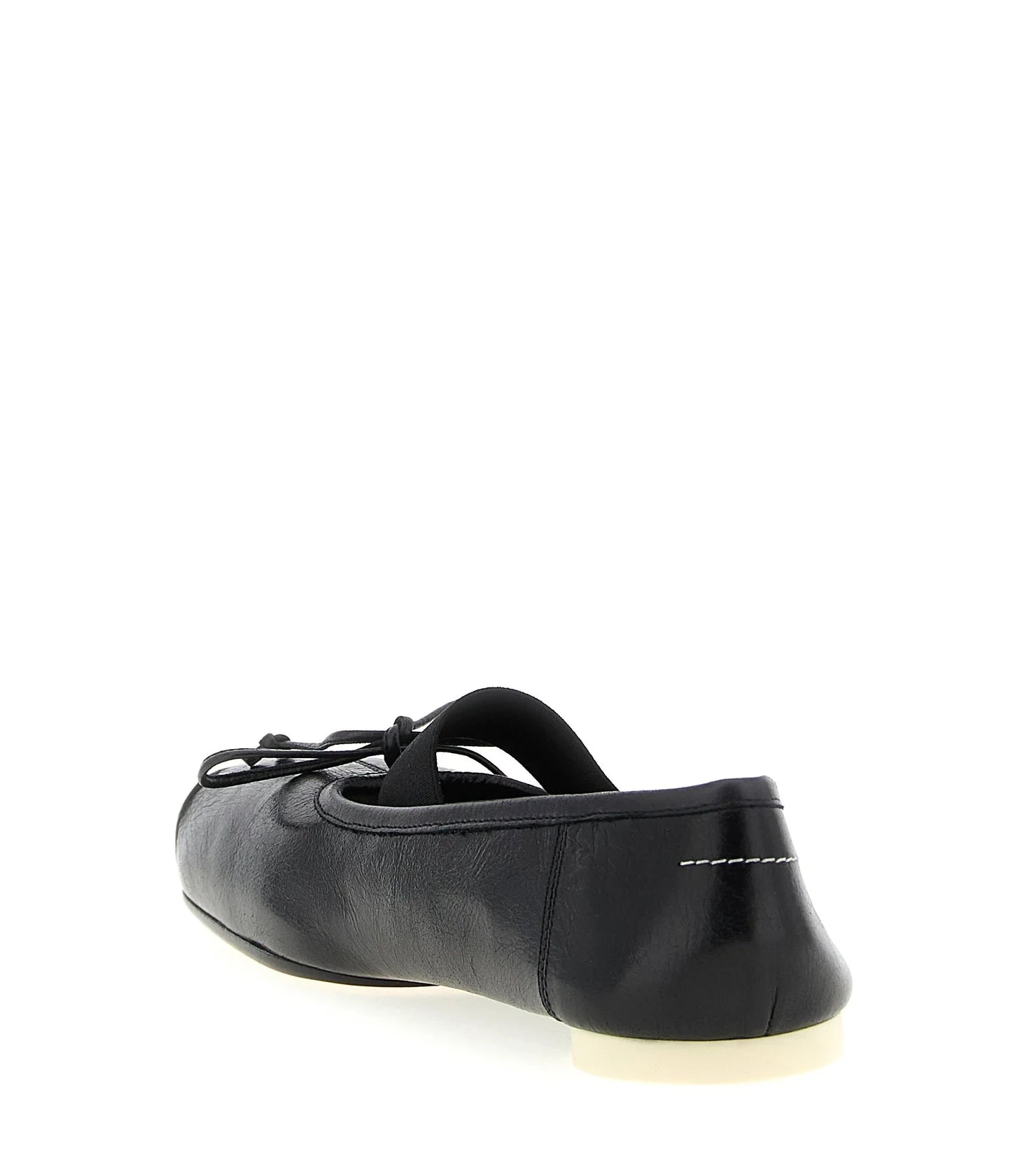 MM6 Maison Margiela Black Ballet Flats