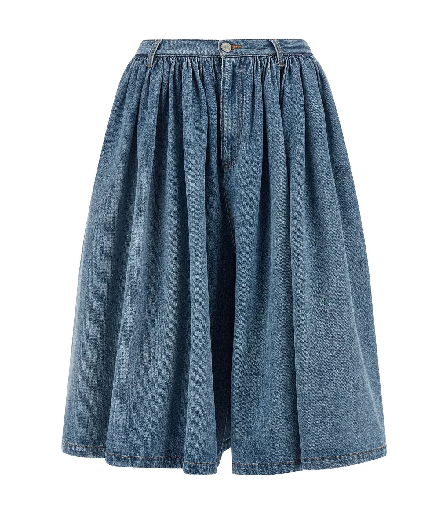 MM6 Maison Margiela Denim Short in blue, Cotton