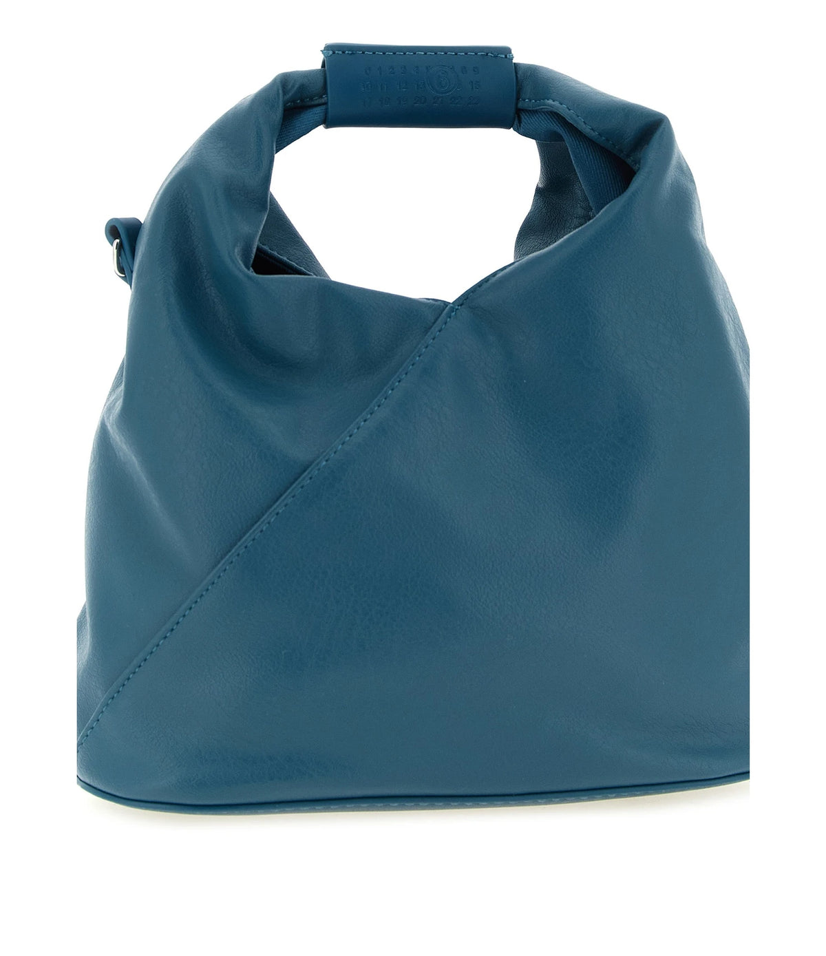 MM6 Maison Margiela Hobo Bag in blue, Polyurethane — view 3