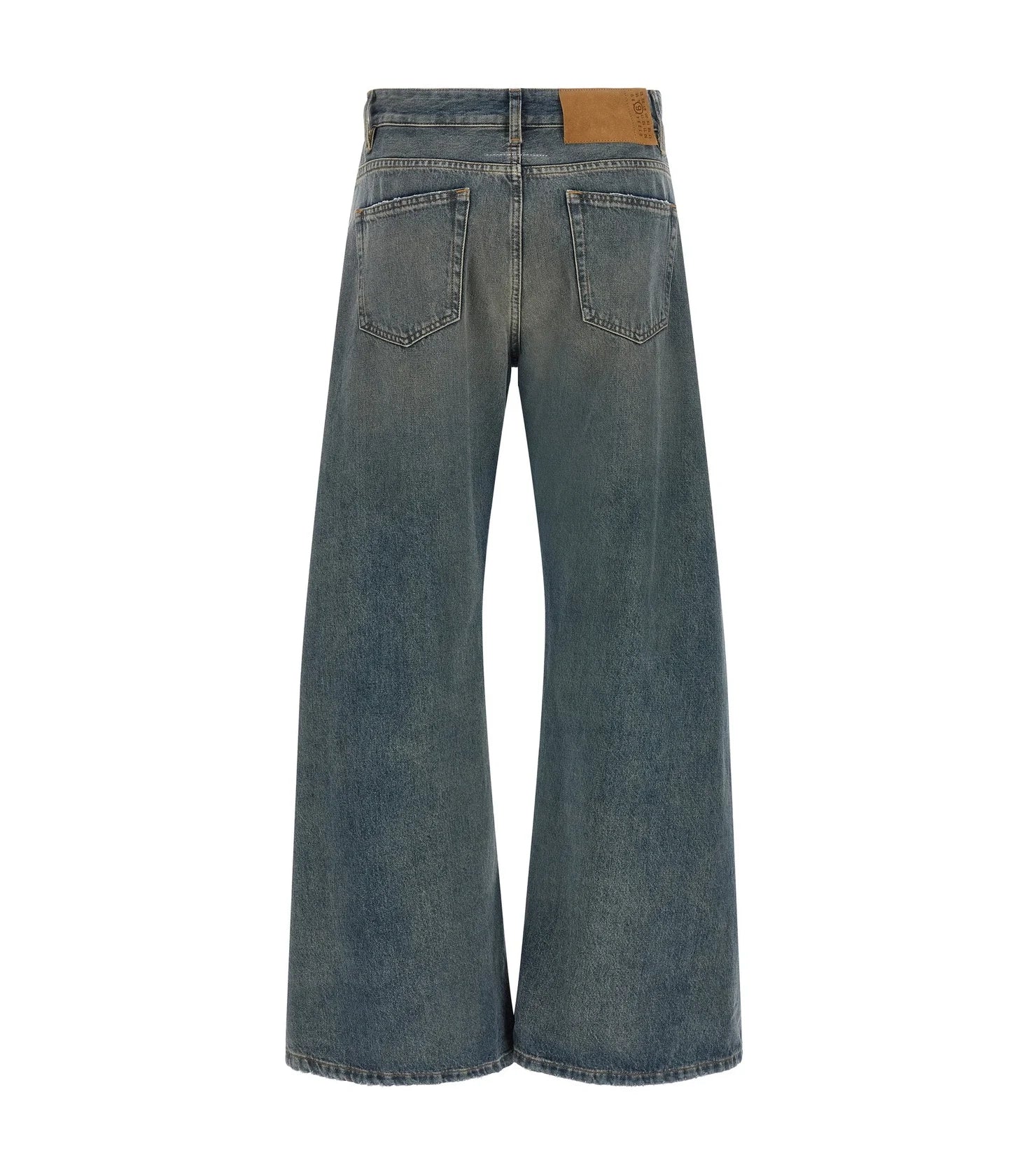 MM6 Maison Margiela Jean in blue, Cotton — view 2