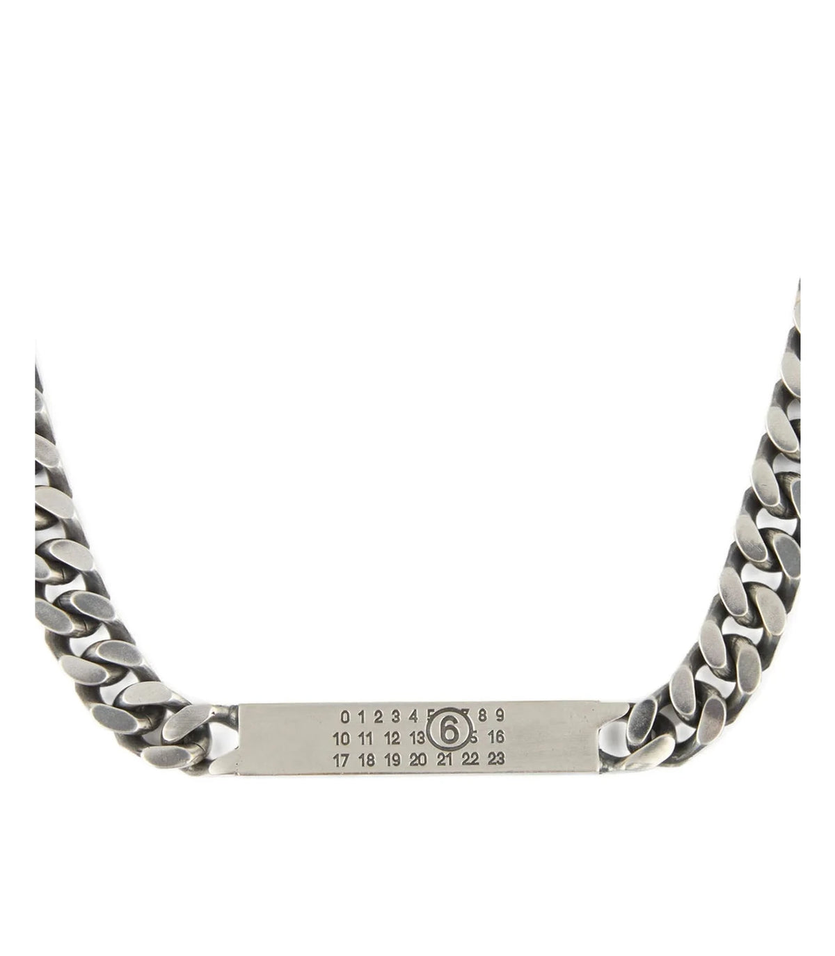MM6 Maison Margiela Necklace in silver, Brass — view 2