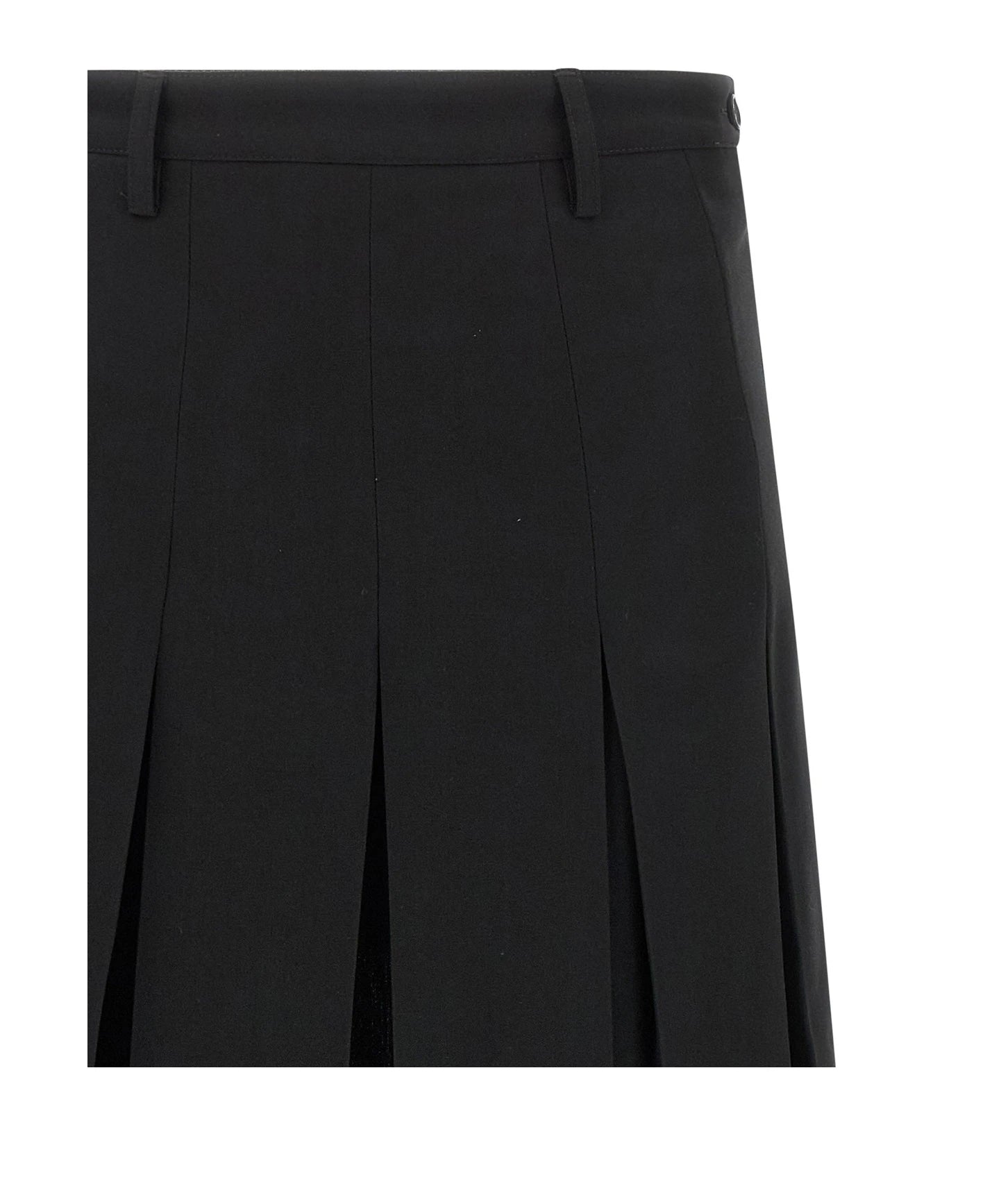 MM6 Maison Margiela Skirt in black, Polyester — view 3
