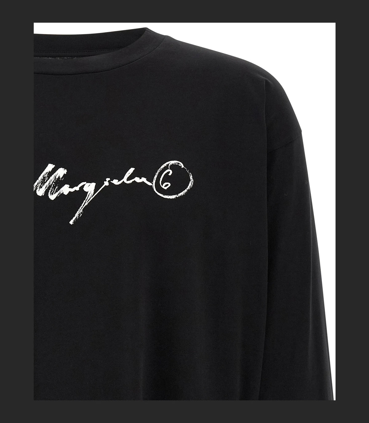 MM6 Maison Margiela T-Shirt in black, Cotton — view 3