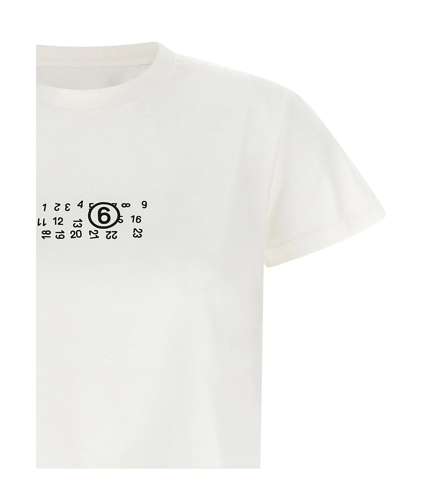 MM6 Maison Margiela T-Shirt in white, Cotton — view 3
