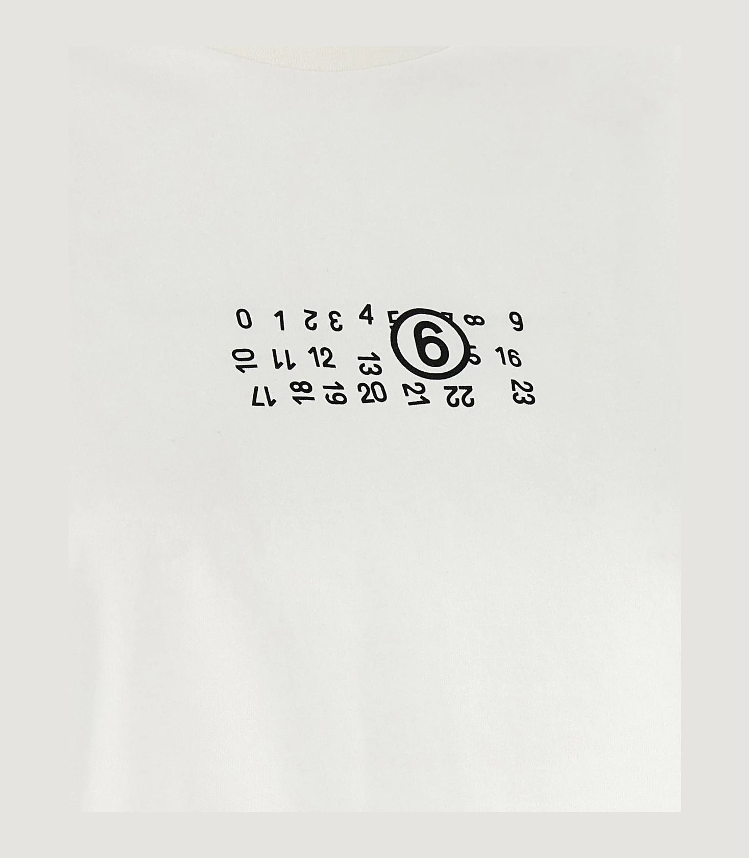 MM6 Maison Margiela T-Shirt in white, Cotton — view 4