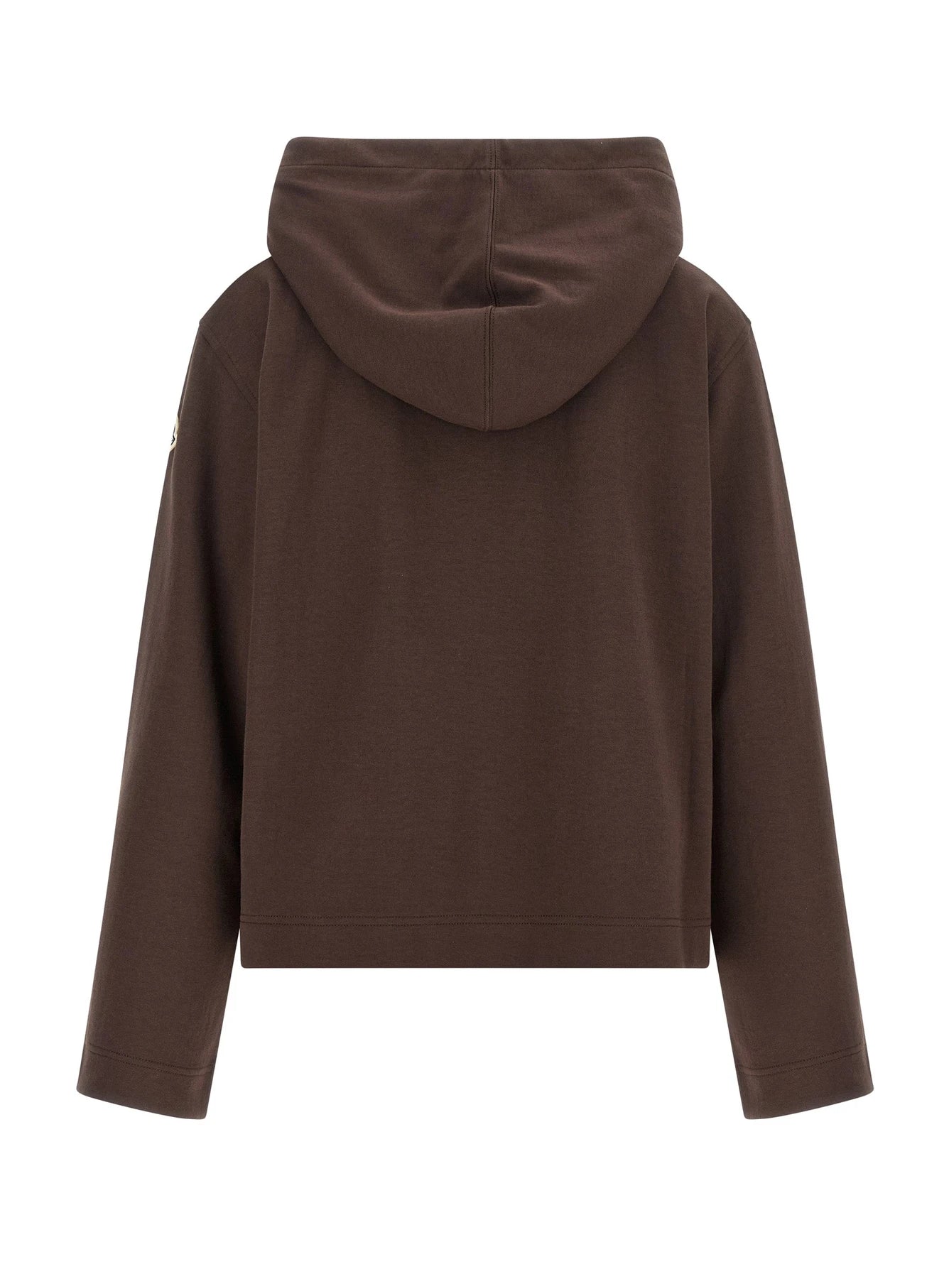 Moncler Hoodie in brown, Cotton — view 2