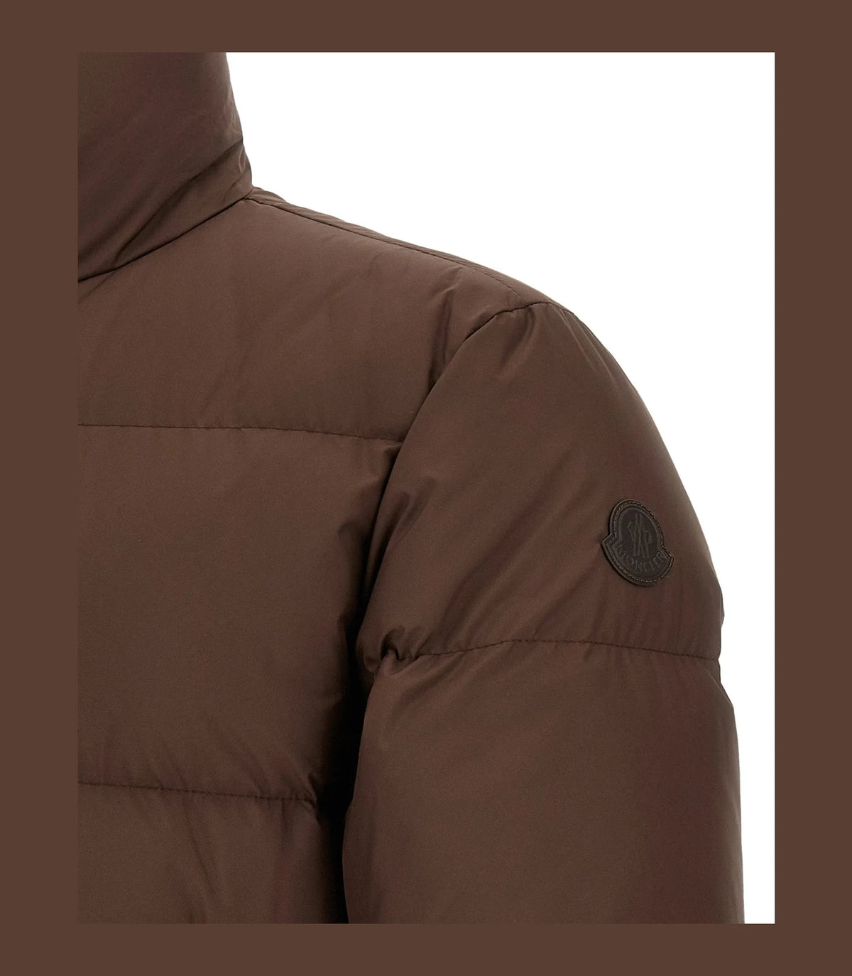 Moncler Puffer Jacket in brown, Polyester — view 4