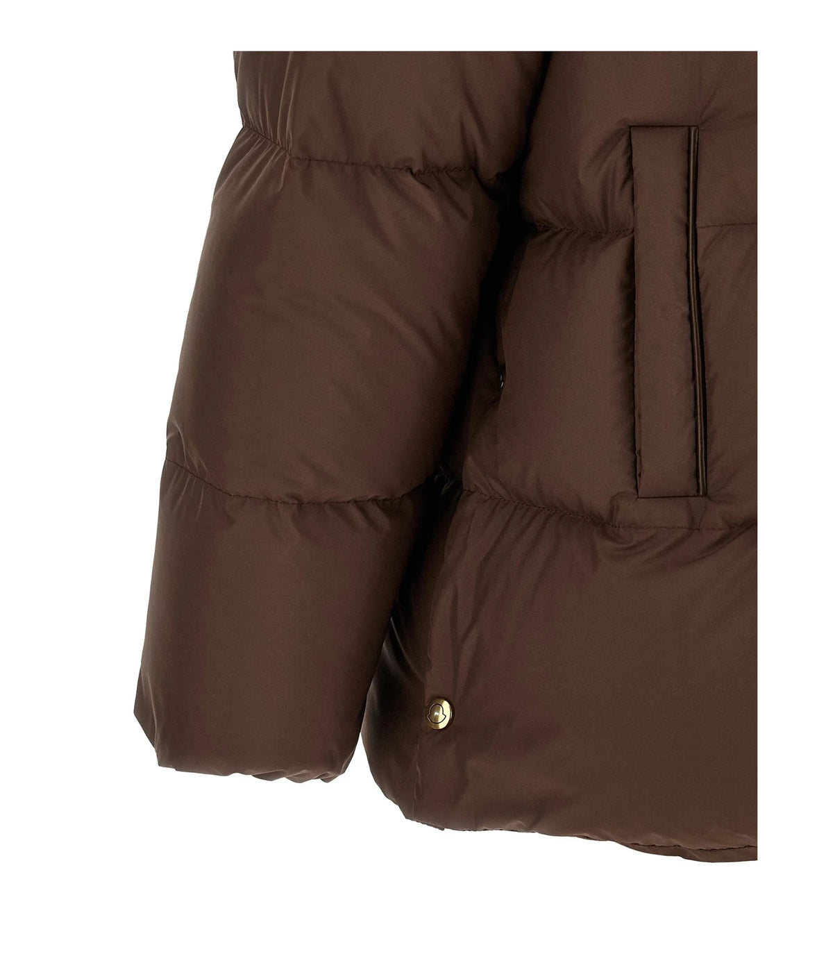 Moncler Puffer Jacket in brown, Polyester — view 5