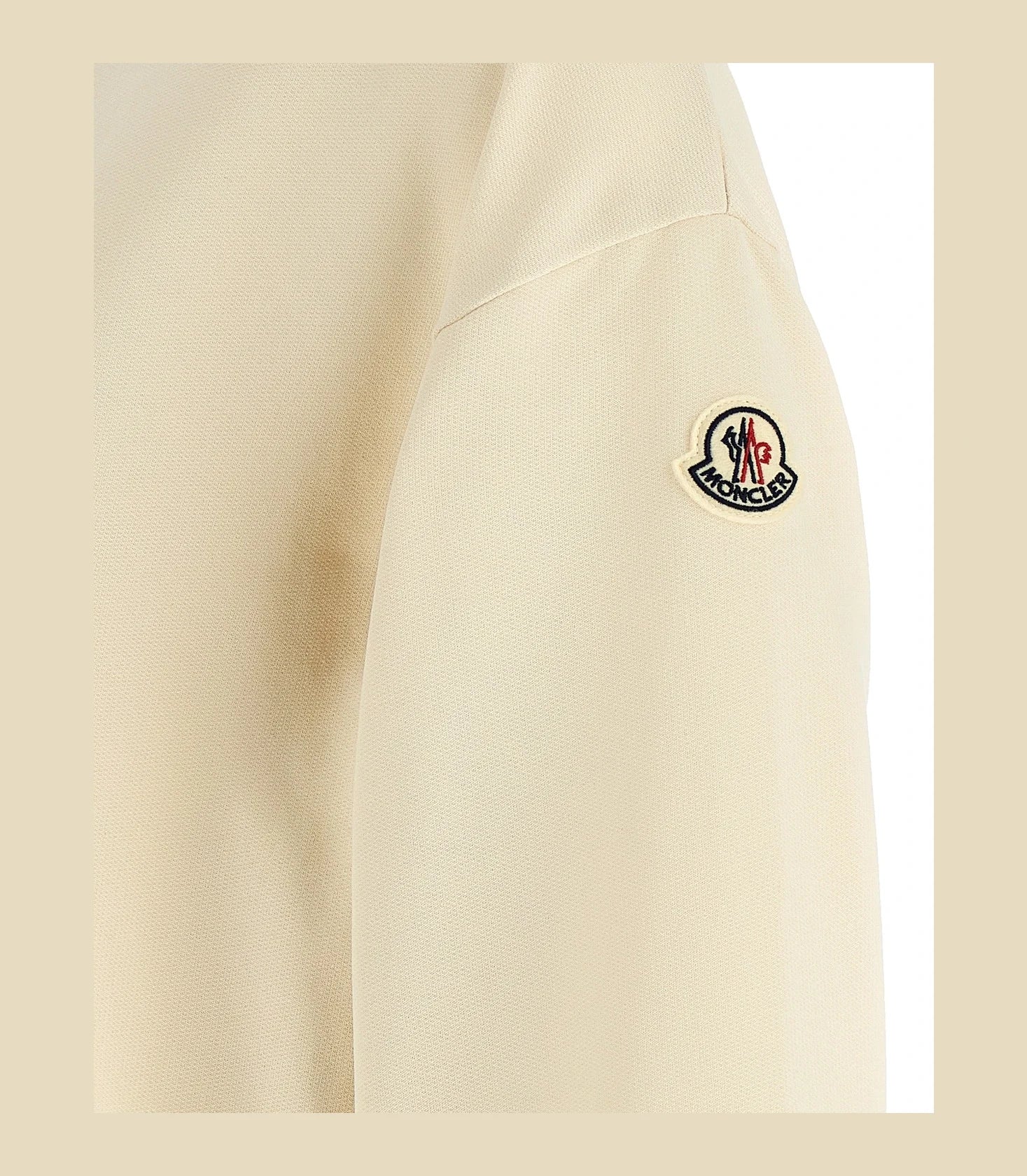 Moncler Sweatshirt in beige, Cotton β view 4