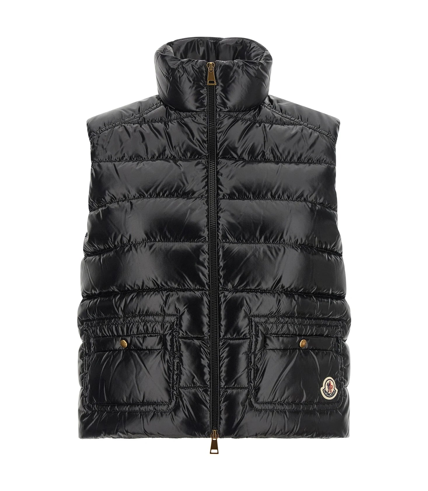 Moncler Vest in black, Polyamide