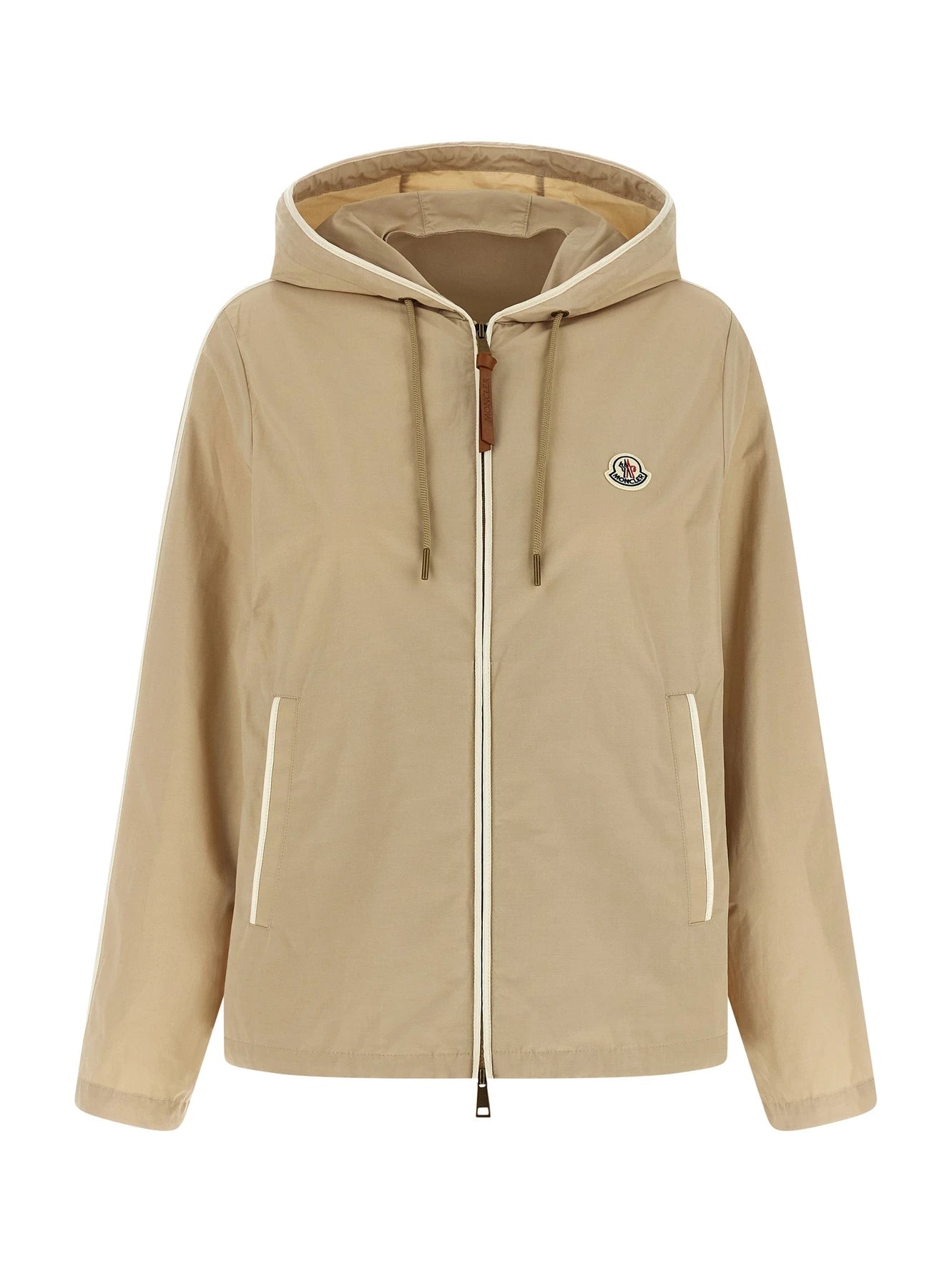 Moncler Windbreaker in beige, Polyester