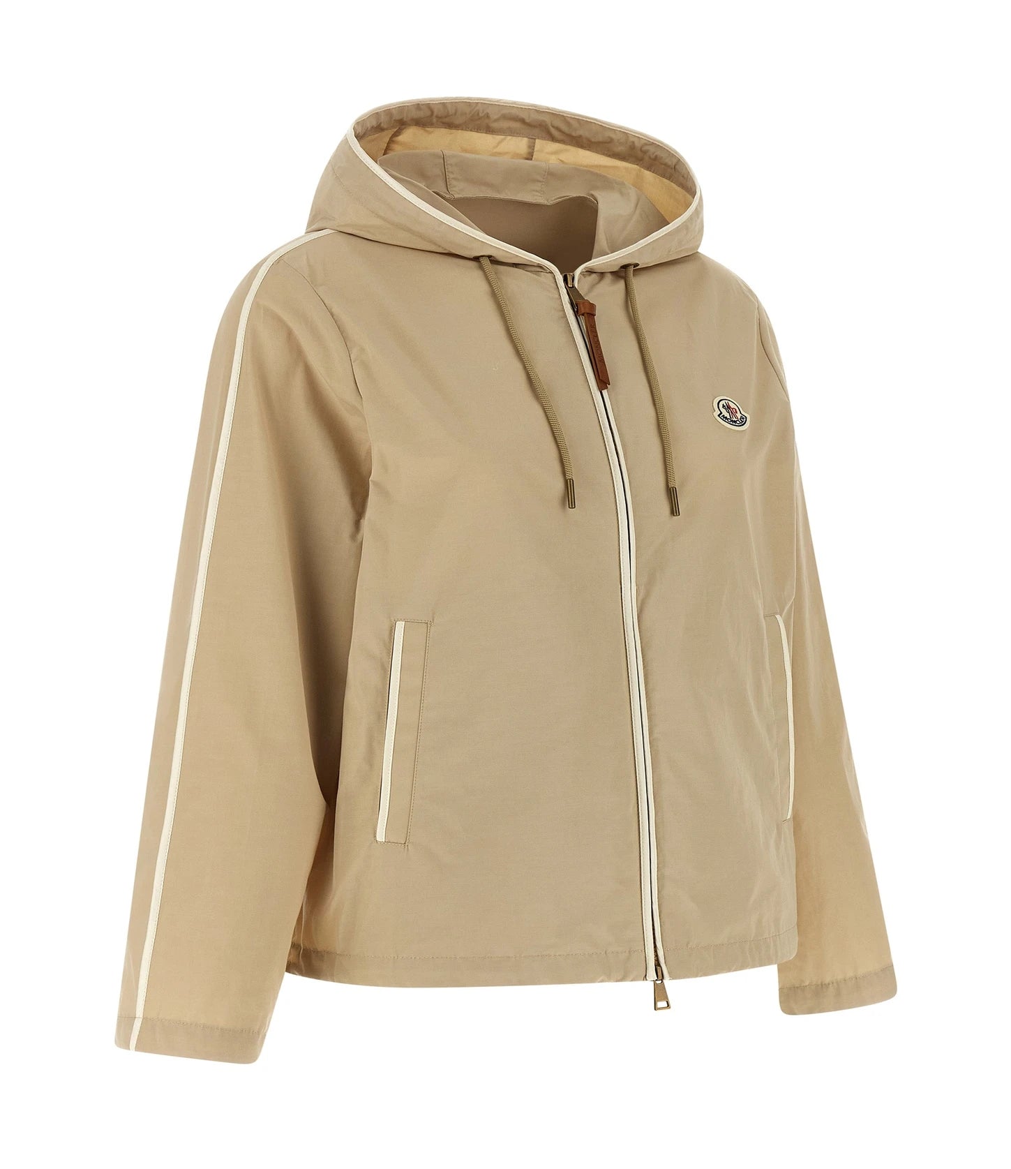 Moncler Windbreaker in beige, Polyester — view 3