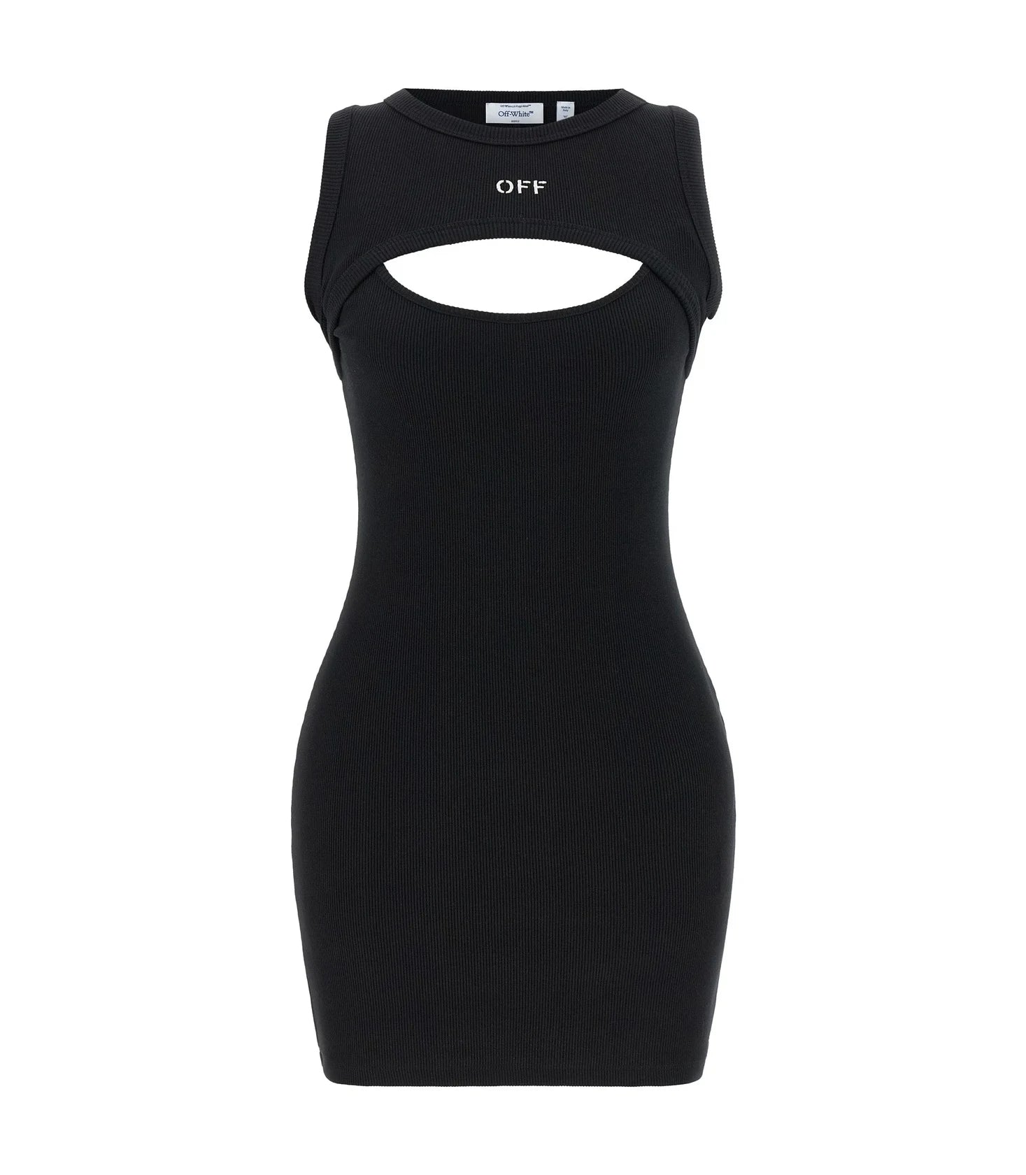 Off-White Dresse in black, Cotton