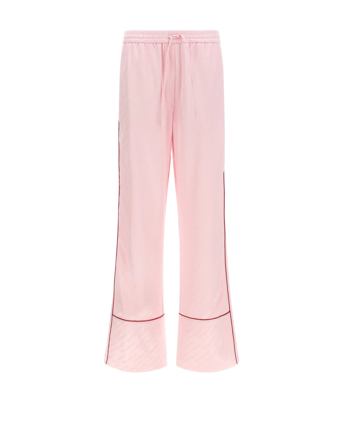 Off-White Palazzo Pant in pink, Viscose