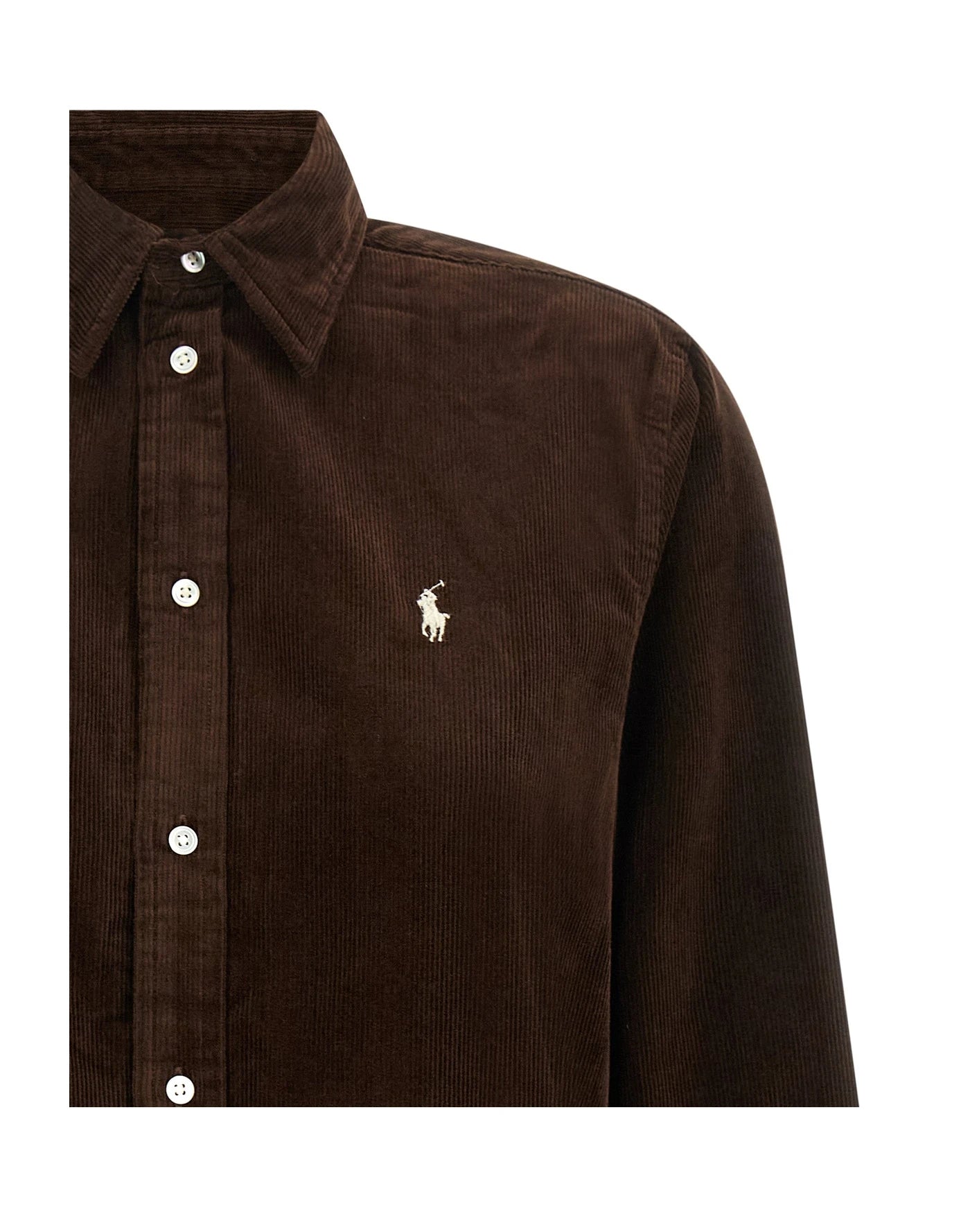 Polo Ralph Lauren Dress Shirt in brown, Cotton โ view 3