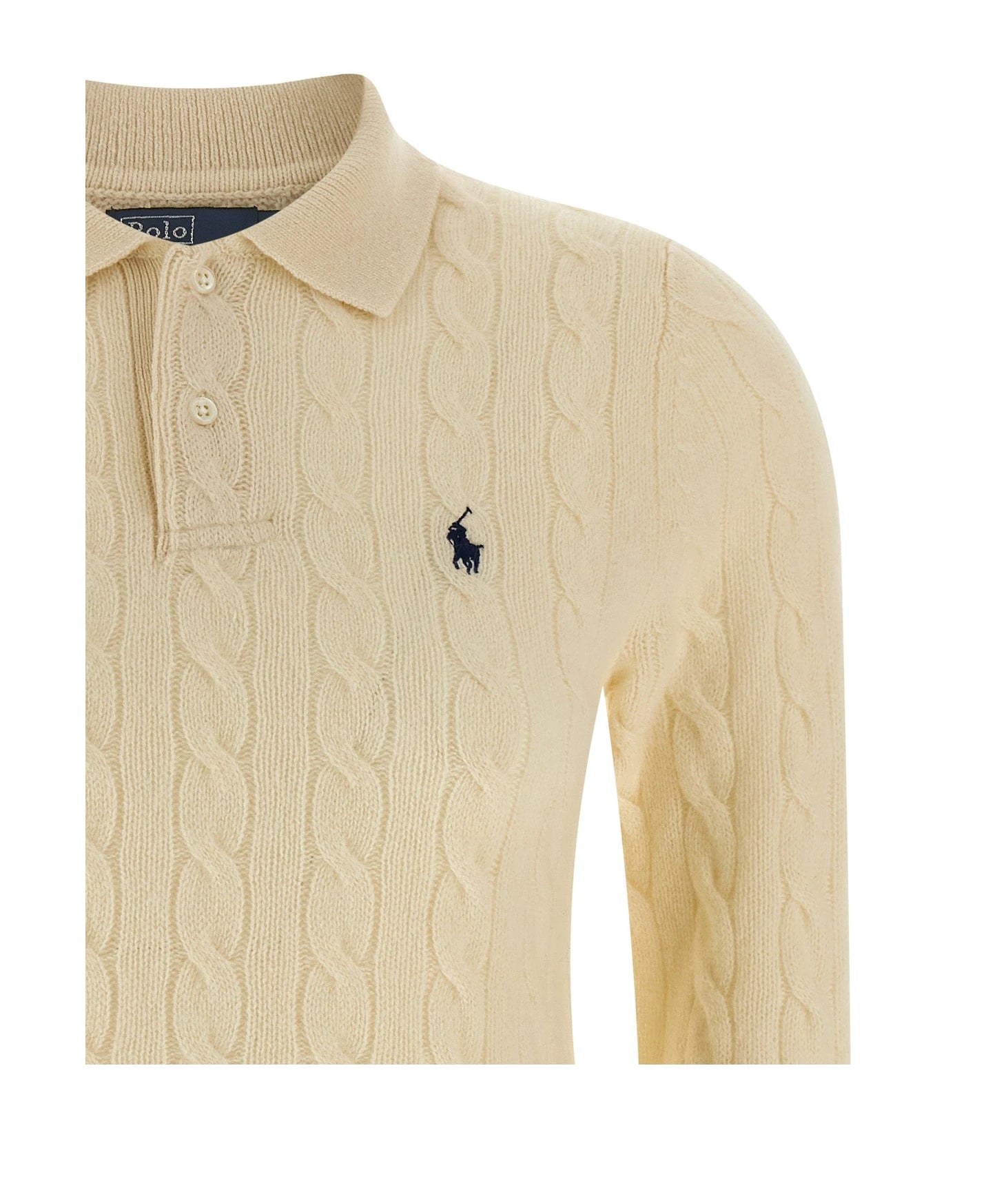 Polo Ralph Lauren Polo in white, Wool — view 3