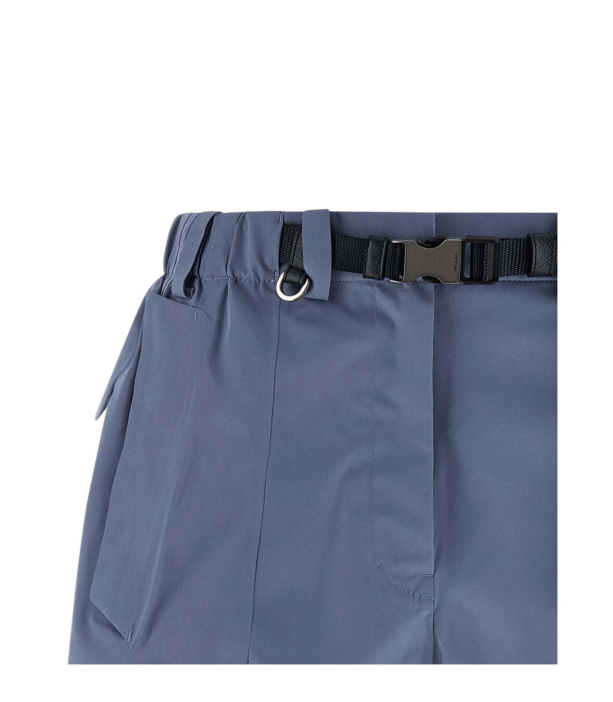 Prada Bermuda in blue, Polyester — view 3