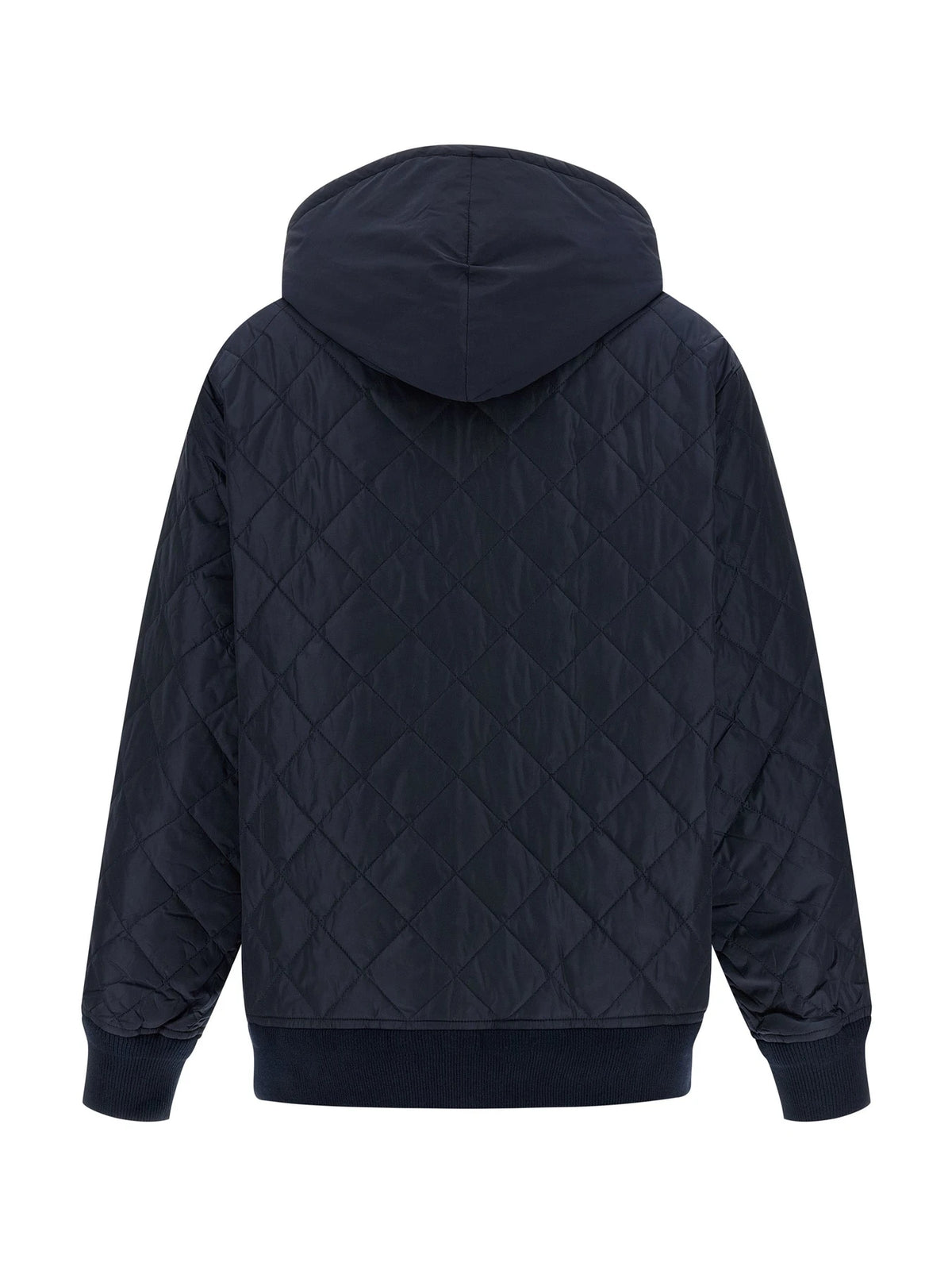 Prada Bomber Jacket in blue, Recycled Polyamide — view 3