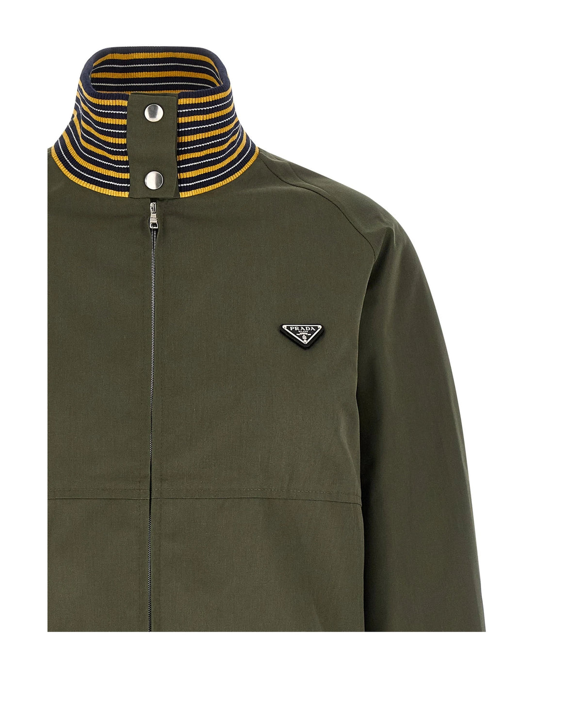 Prada Bomber Jacket in green — view 3