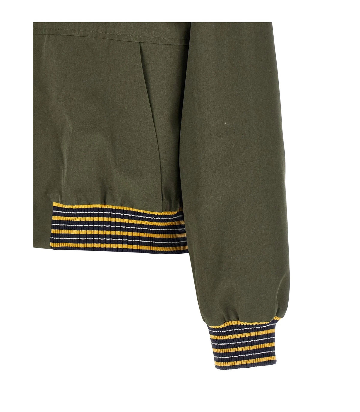 Prada Bomber Jacket in green — view 4