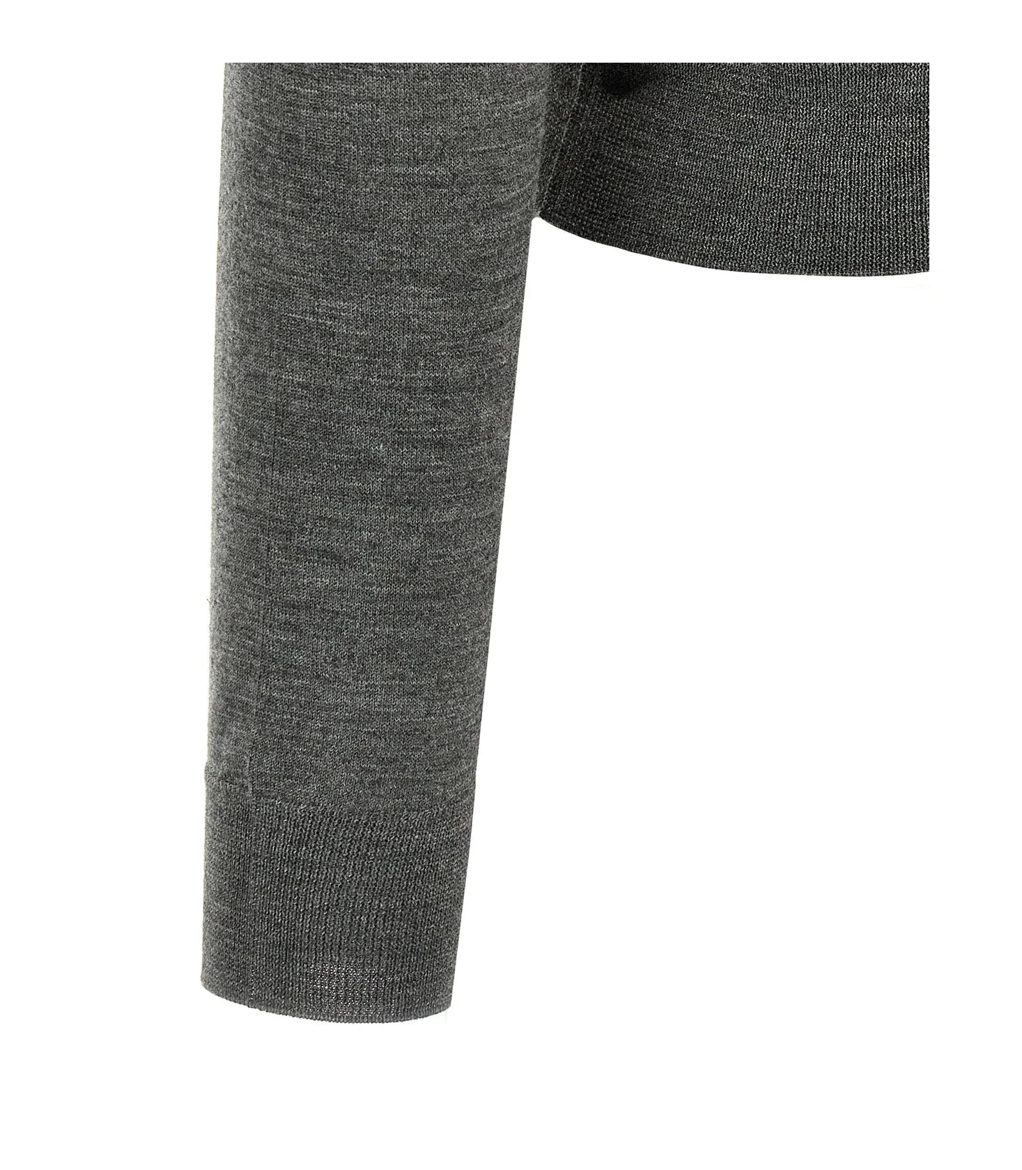 Prada Cardigan in gray, Virgin Wool — view 4