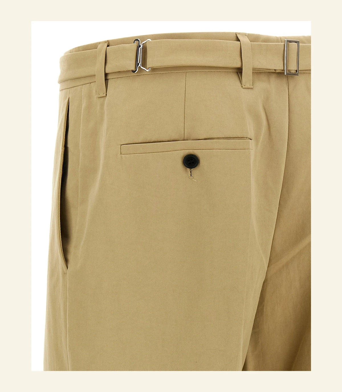 Prada Chino in beige, Cotton — view 4
