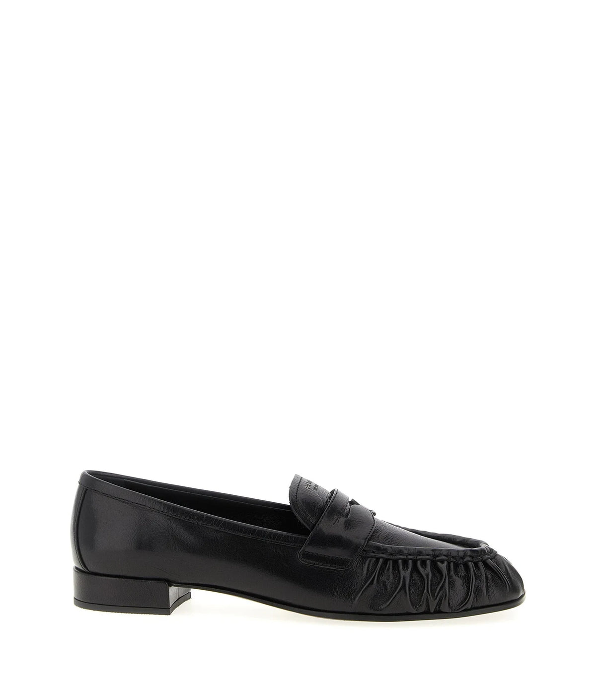 Prada Loafers in black, Buffalo Leather