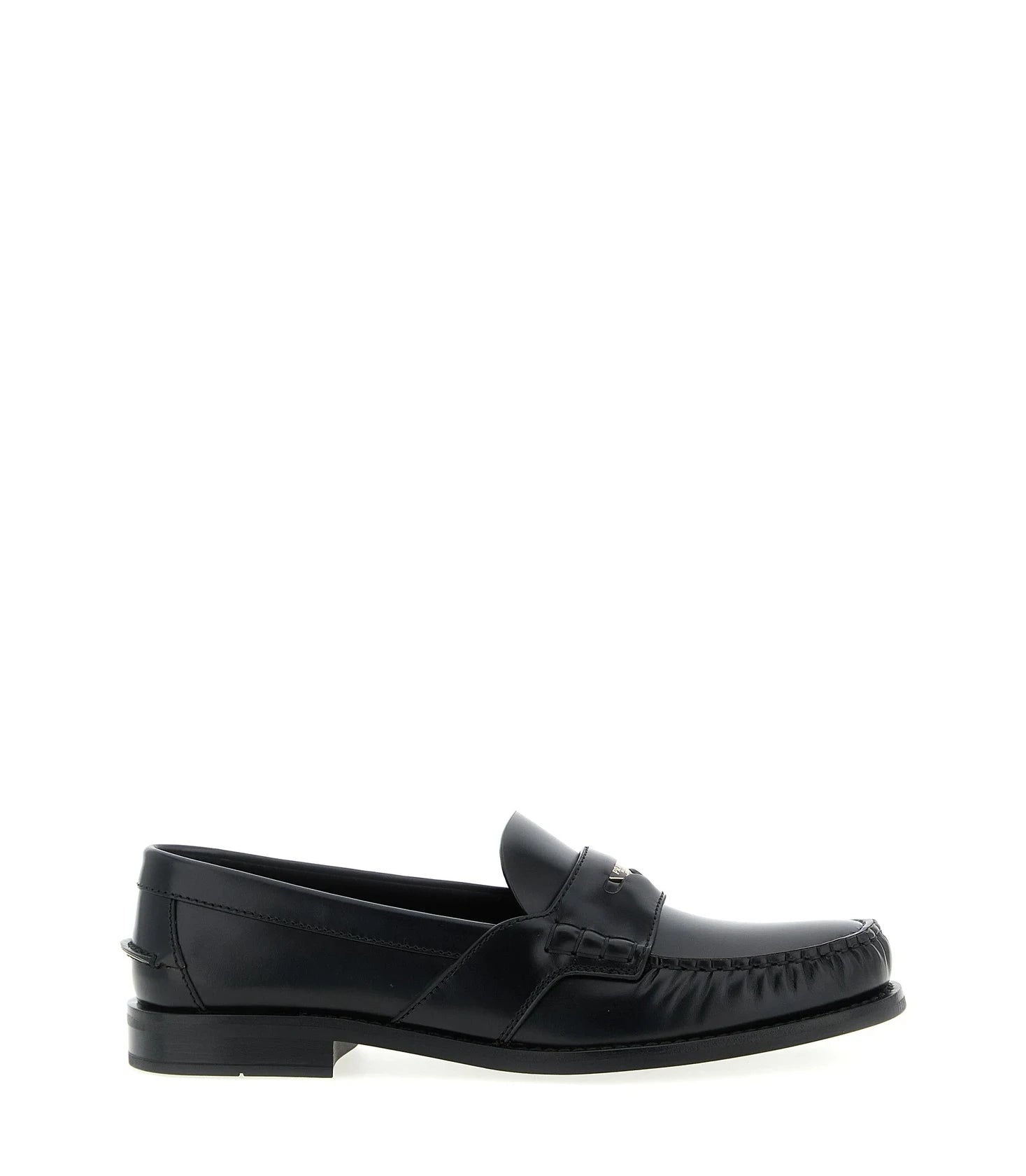 Prada Loafers in black, Calfskin Leather