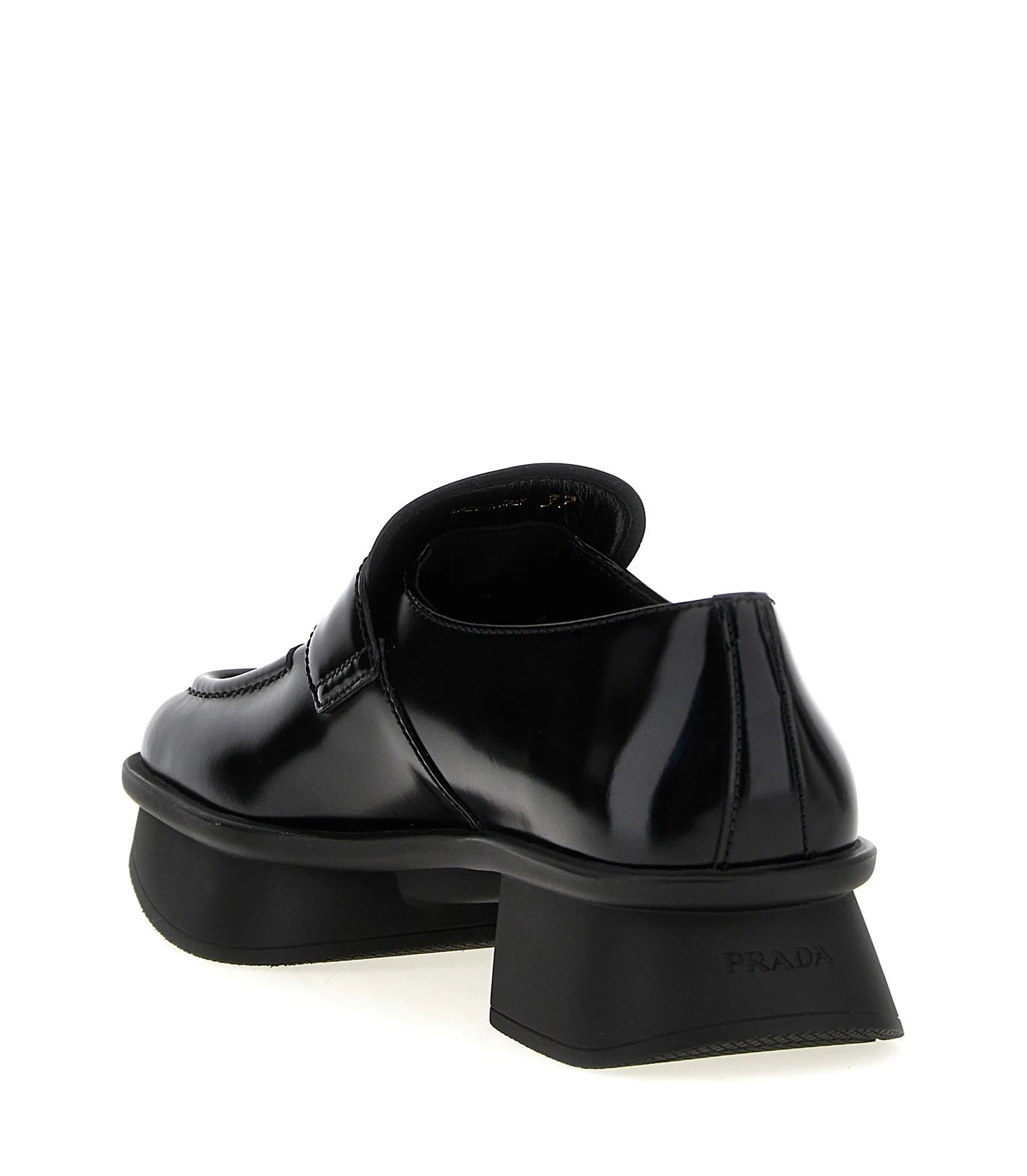 Prada Loafers in black, Calfskin Leather — view 3