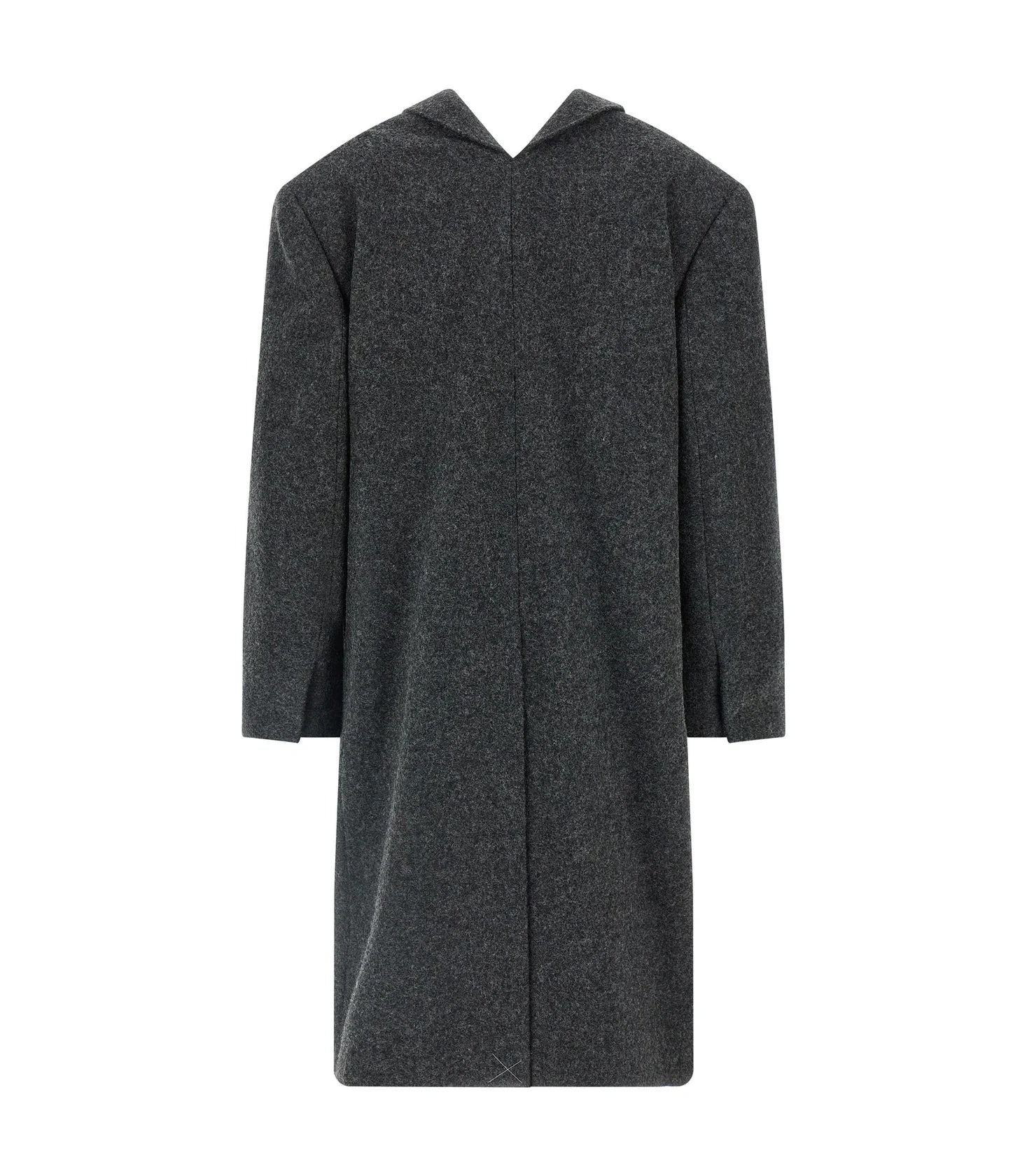 Prada Overcoat in gray, Virgin Wool — view 2