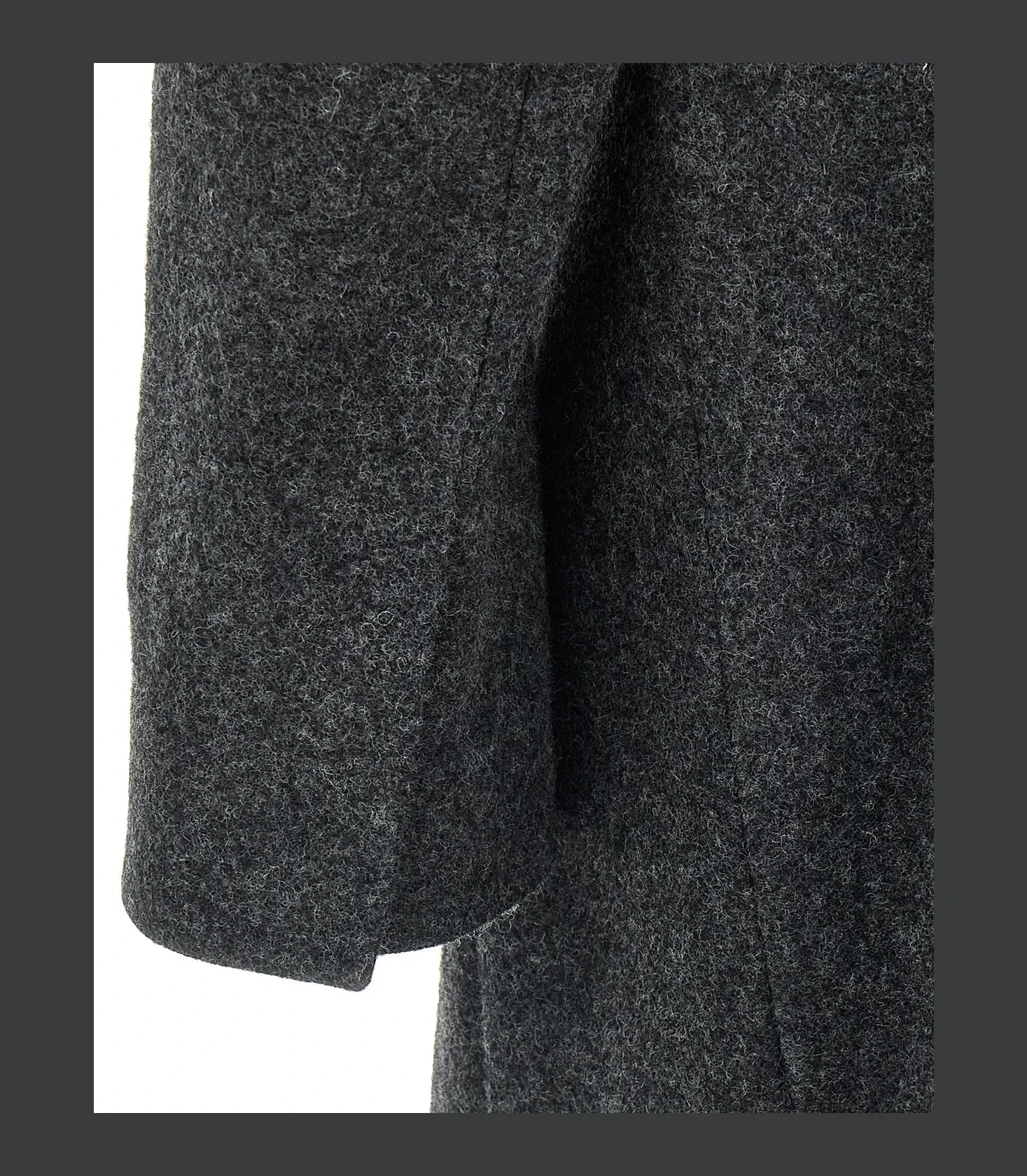Prada Overcoat in gray, Virgin Wool — view 4