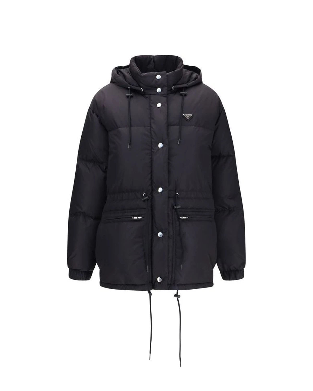Prada Down Parka in Black | Glam Steals