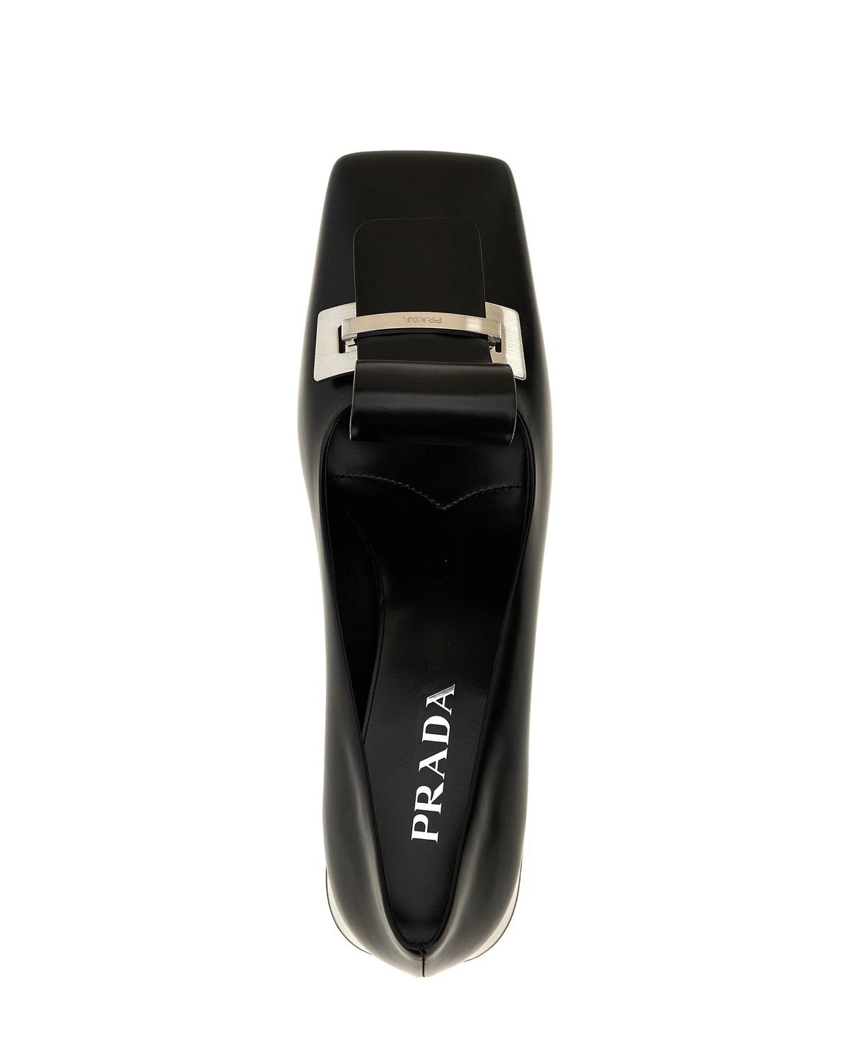 Prada Pumps in black, Calfskin Leather — view 4