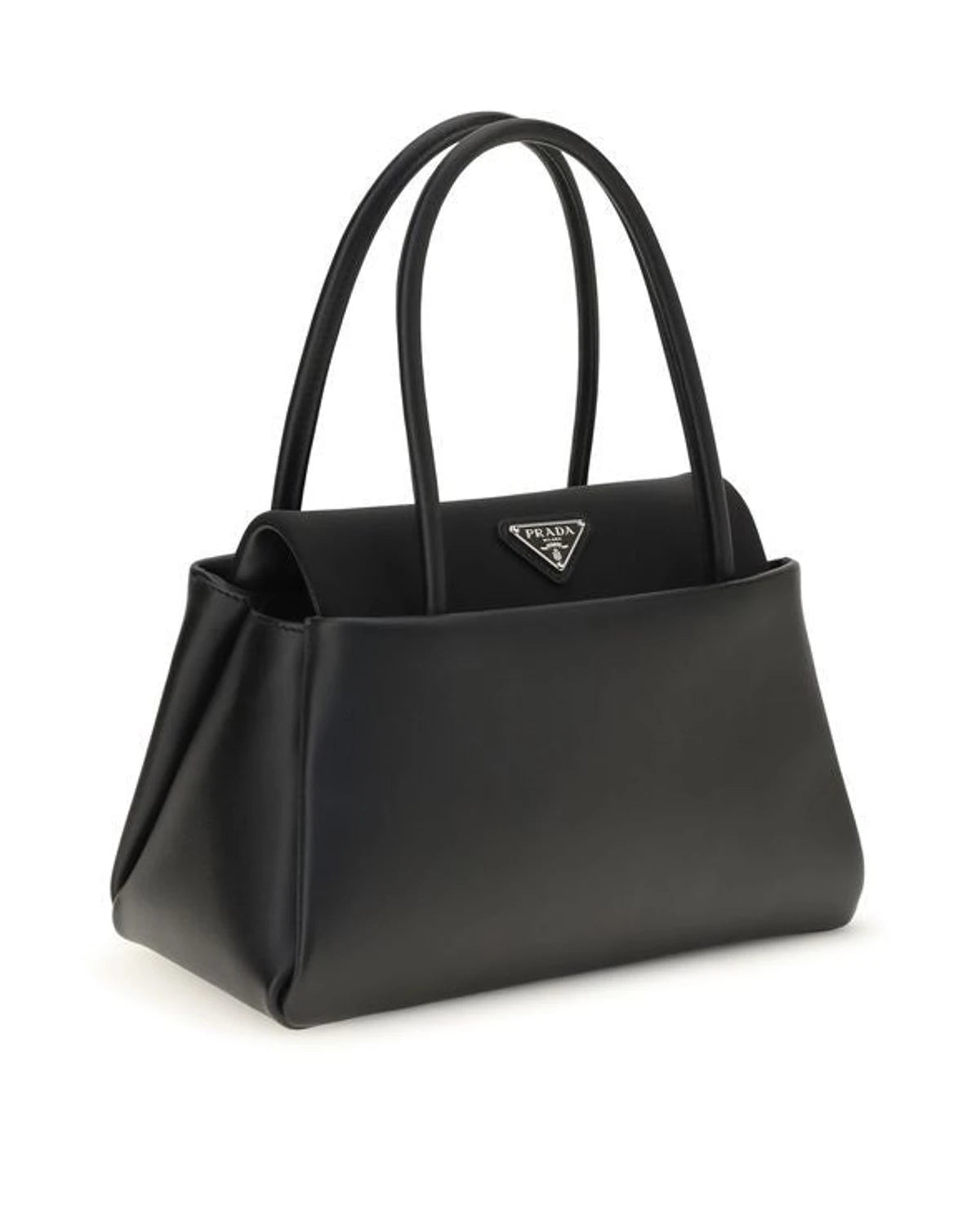 Prada Satchel Bag in black, Calf Leather — view 2