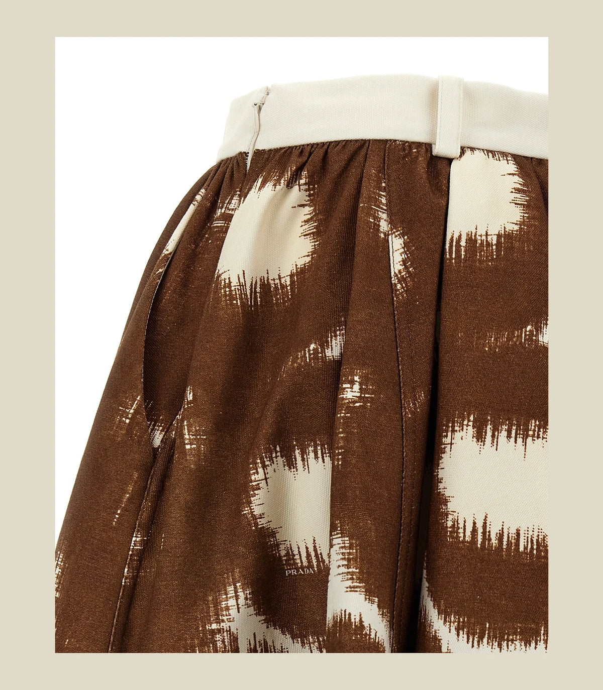 Prada Skirt in brown — view 4