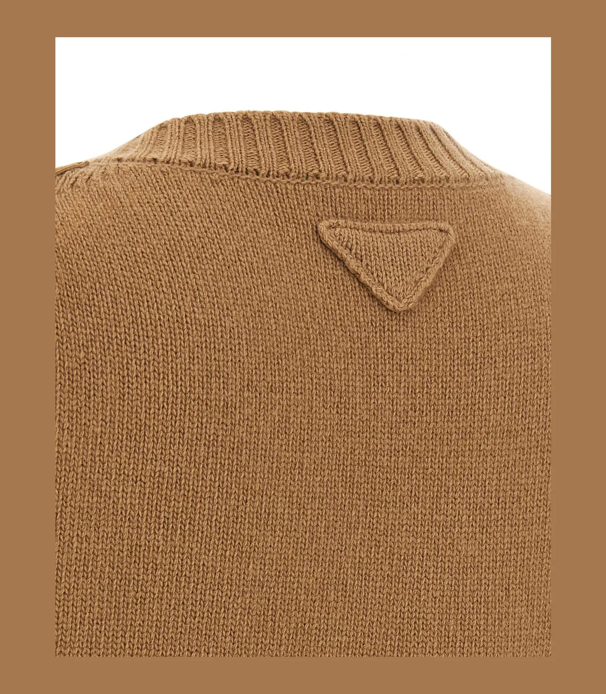Prada Sweater in brown, Virgin Wool — view 4