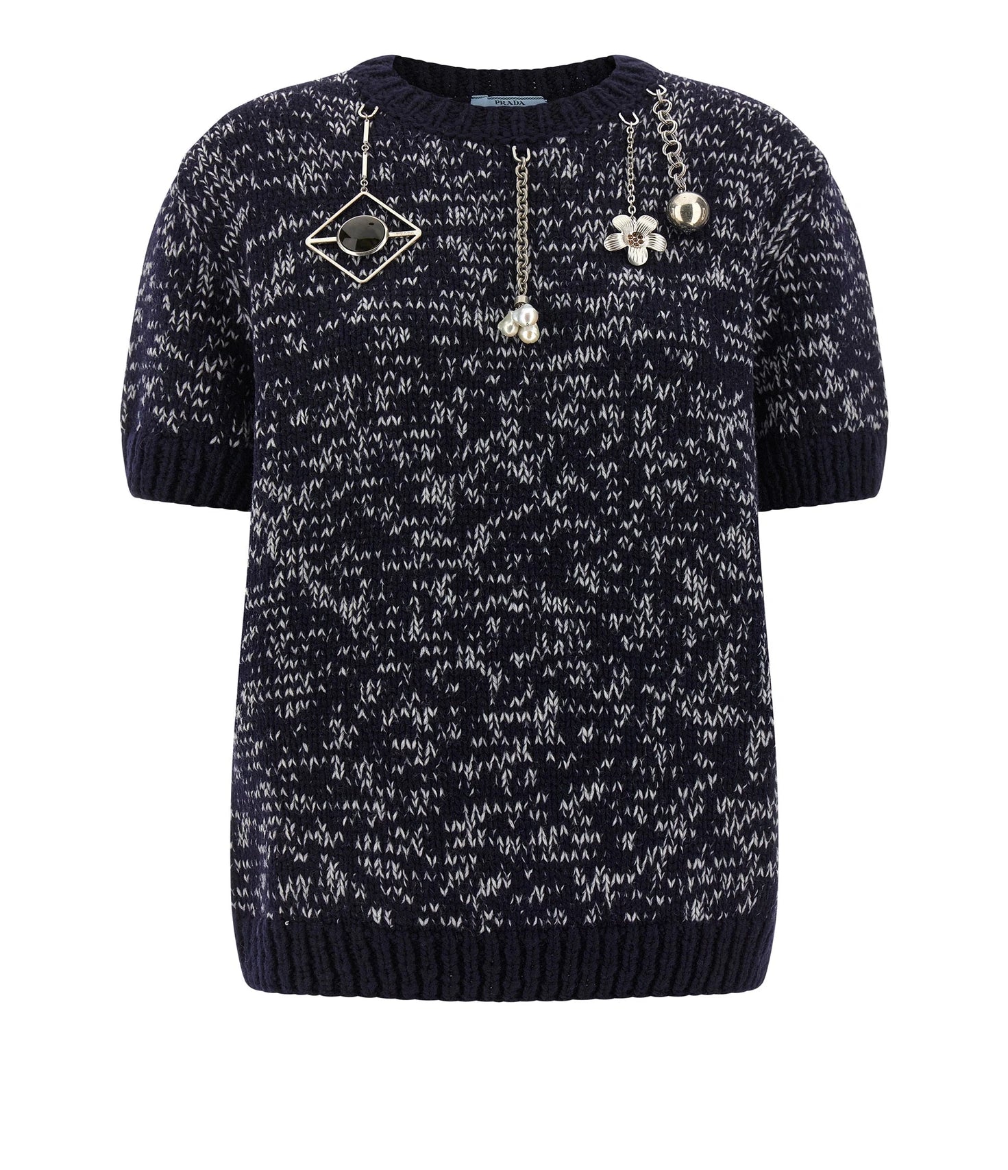Prada Sweater in multicolor, Virgin Wool