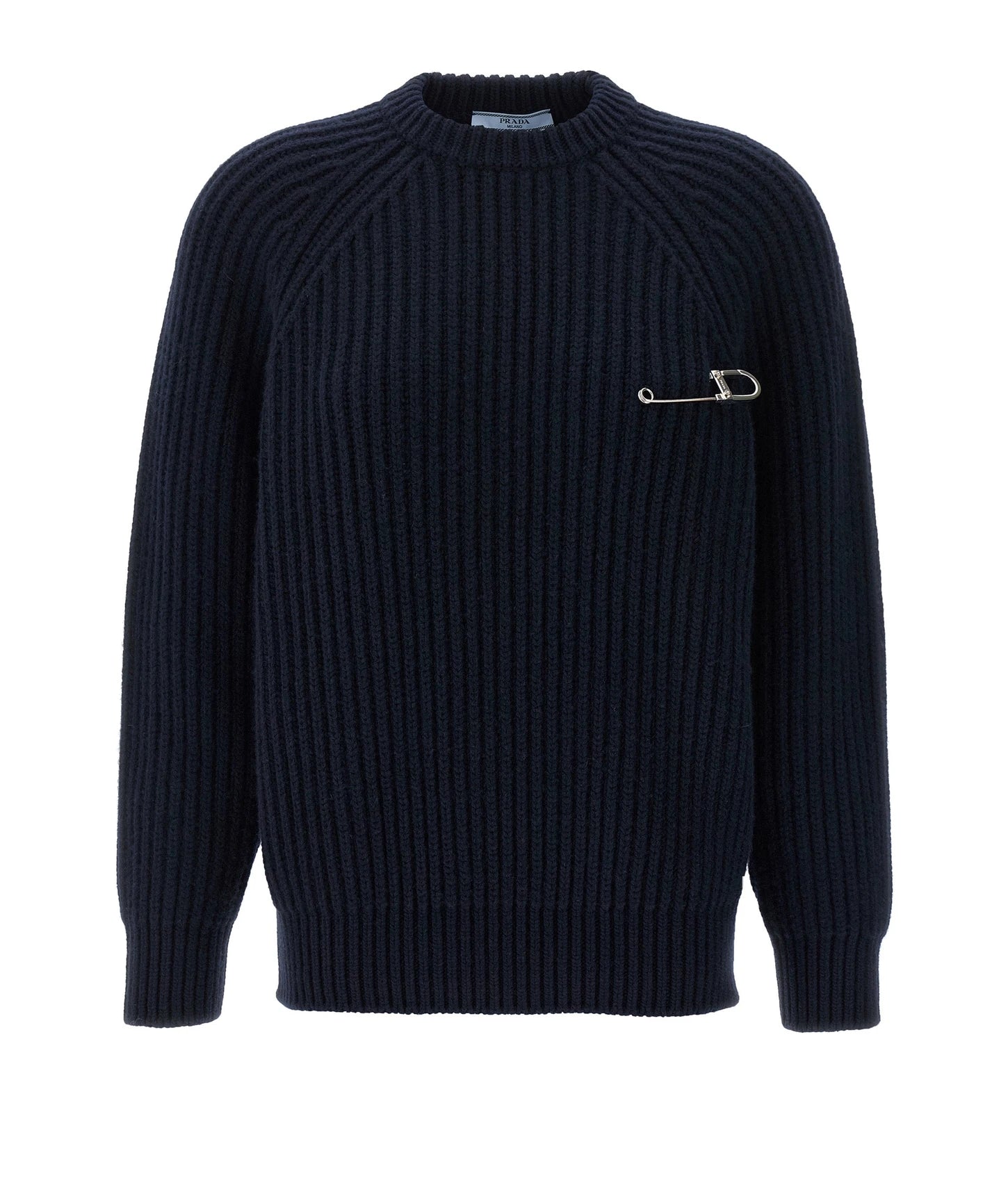 Prada Sweater in navy, Virgin Wool