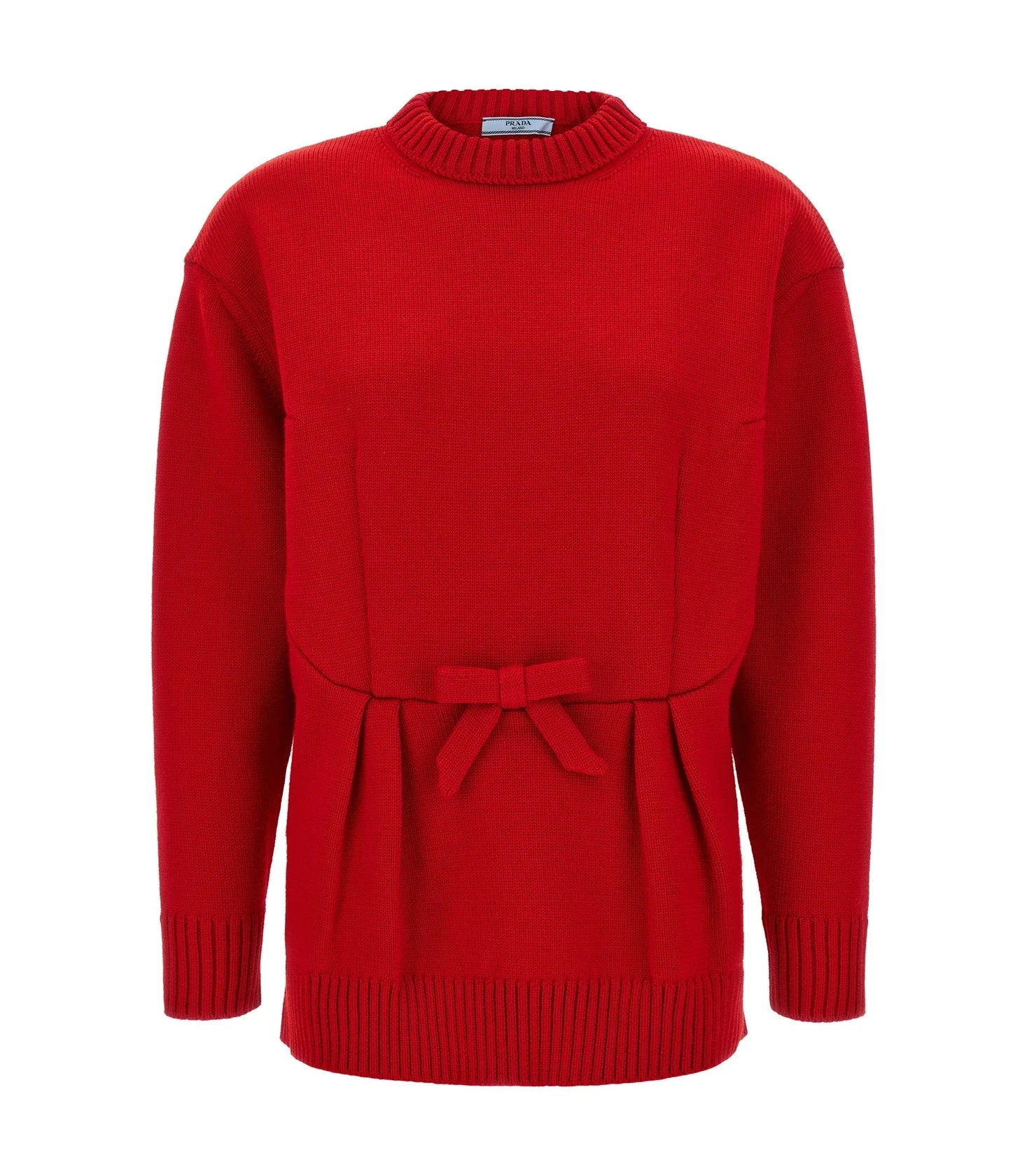 Prada Sweater in red, Virgin Wool