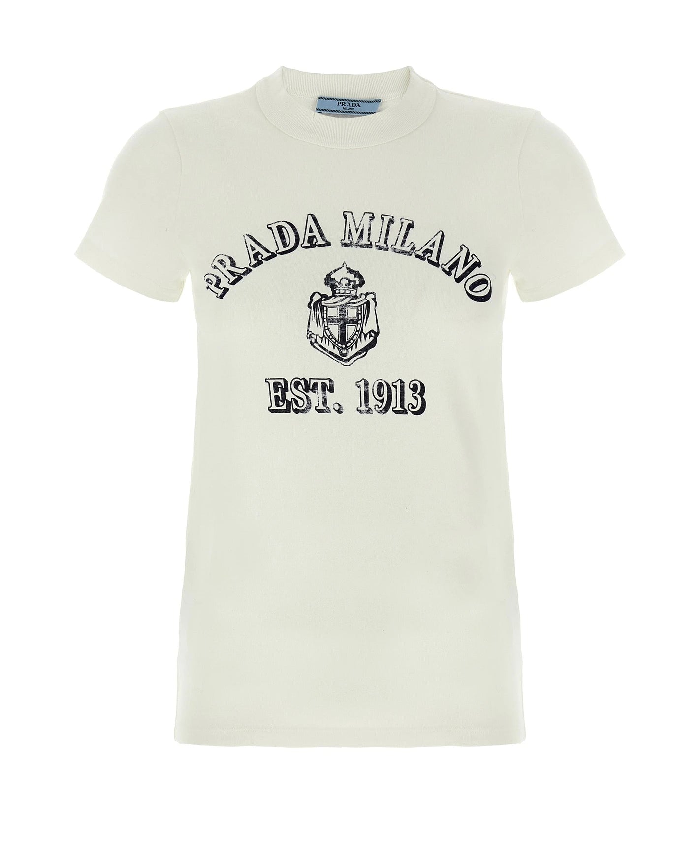 Prada T-Shirt in white, Cotton